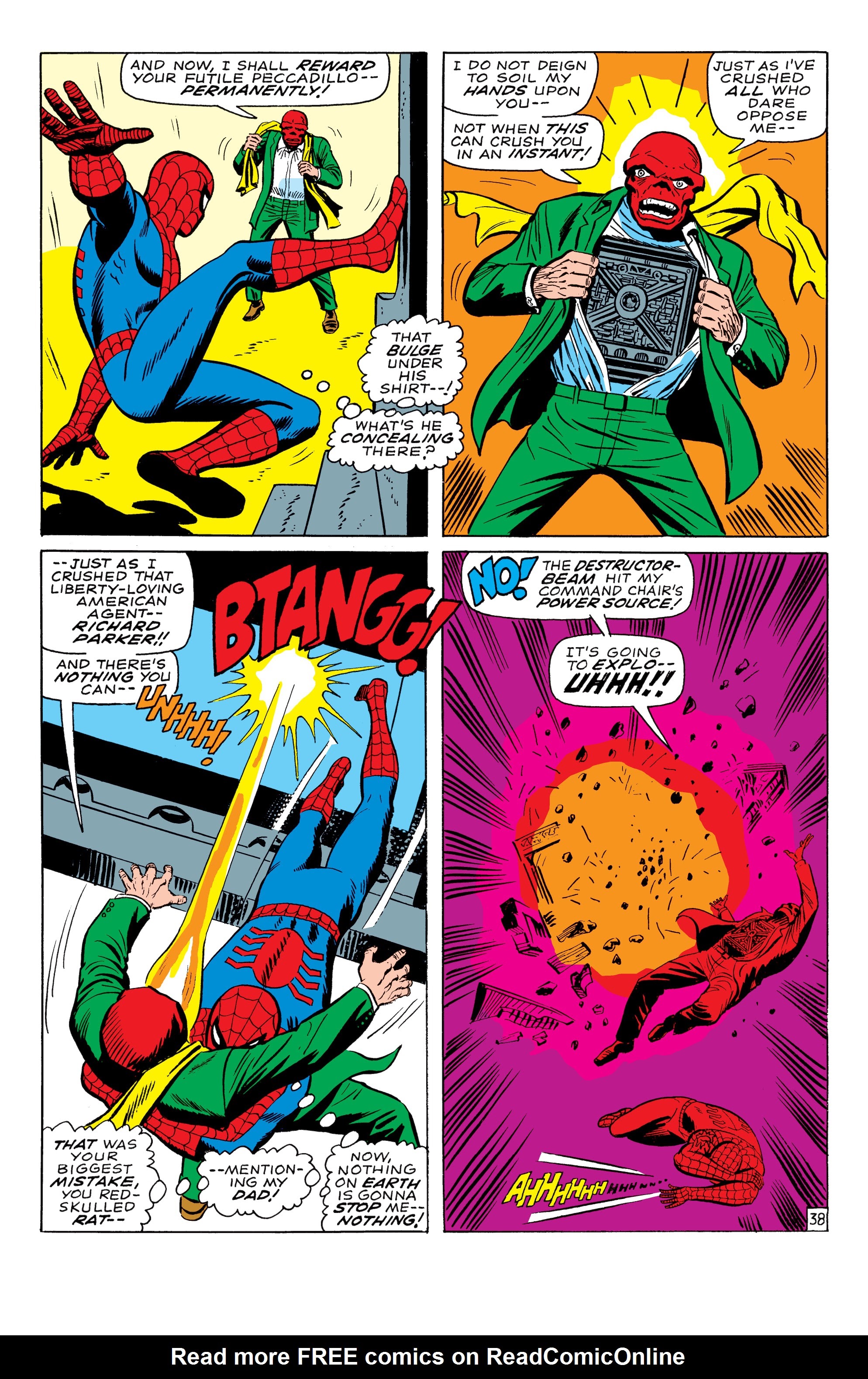 Read online Amazing Spider-Man Epic Collection comic -  Issue # The Secret of the Petrified Tablet (Part 1) - 43