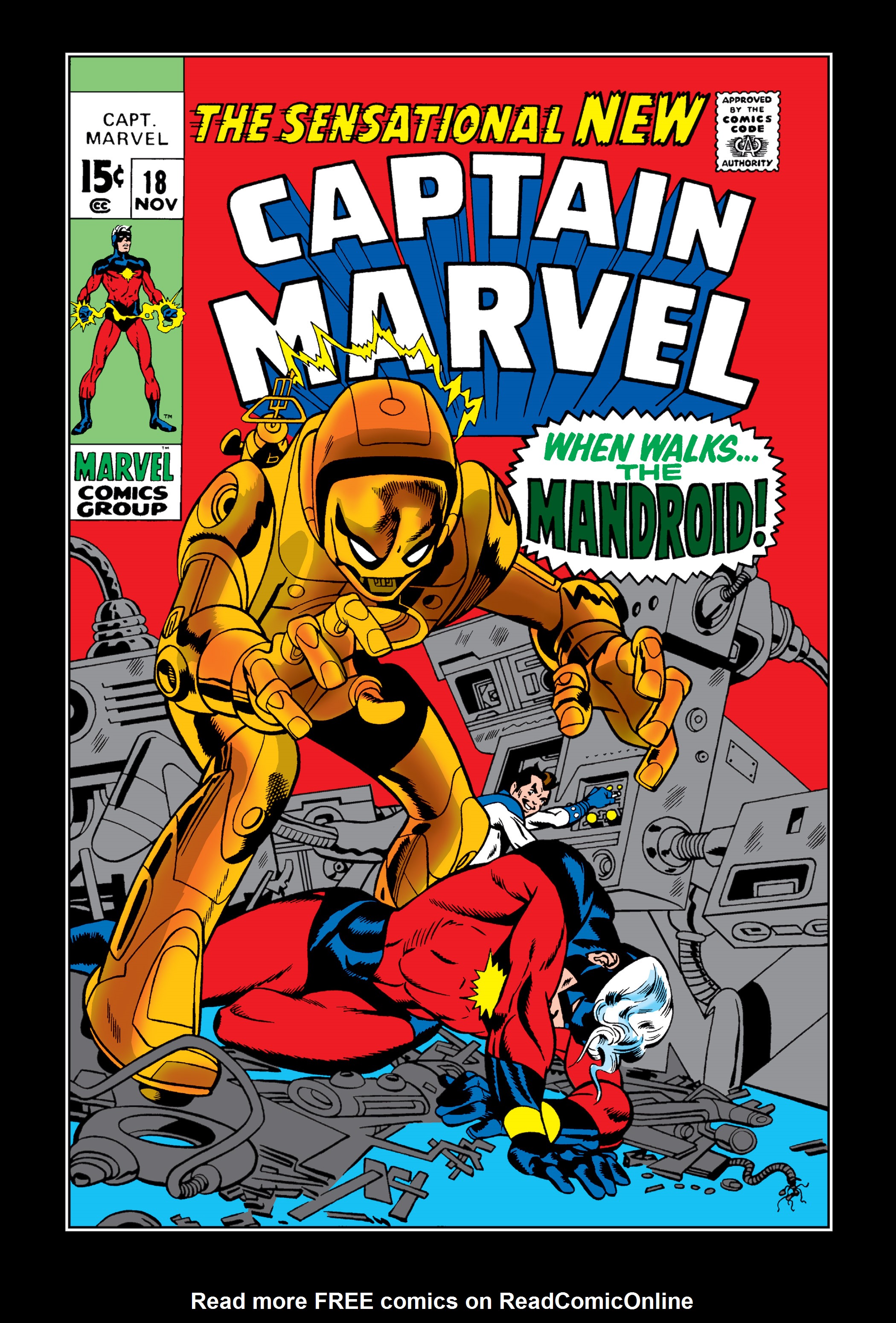 Read online Marvel Masterworks: Captain Marvel comic -  Issue # TPB 2 (Part 2) - 76