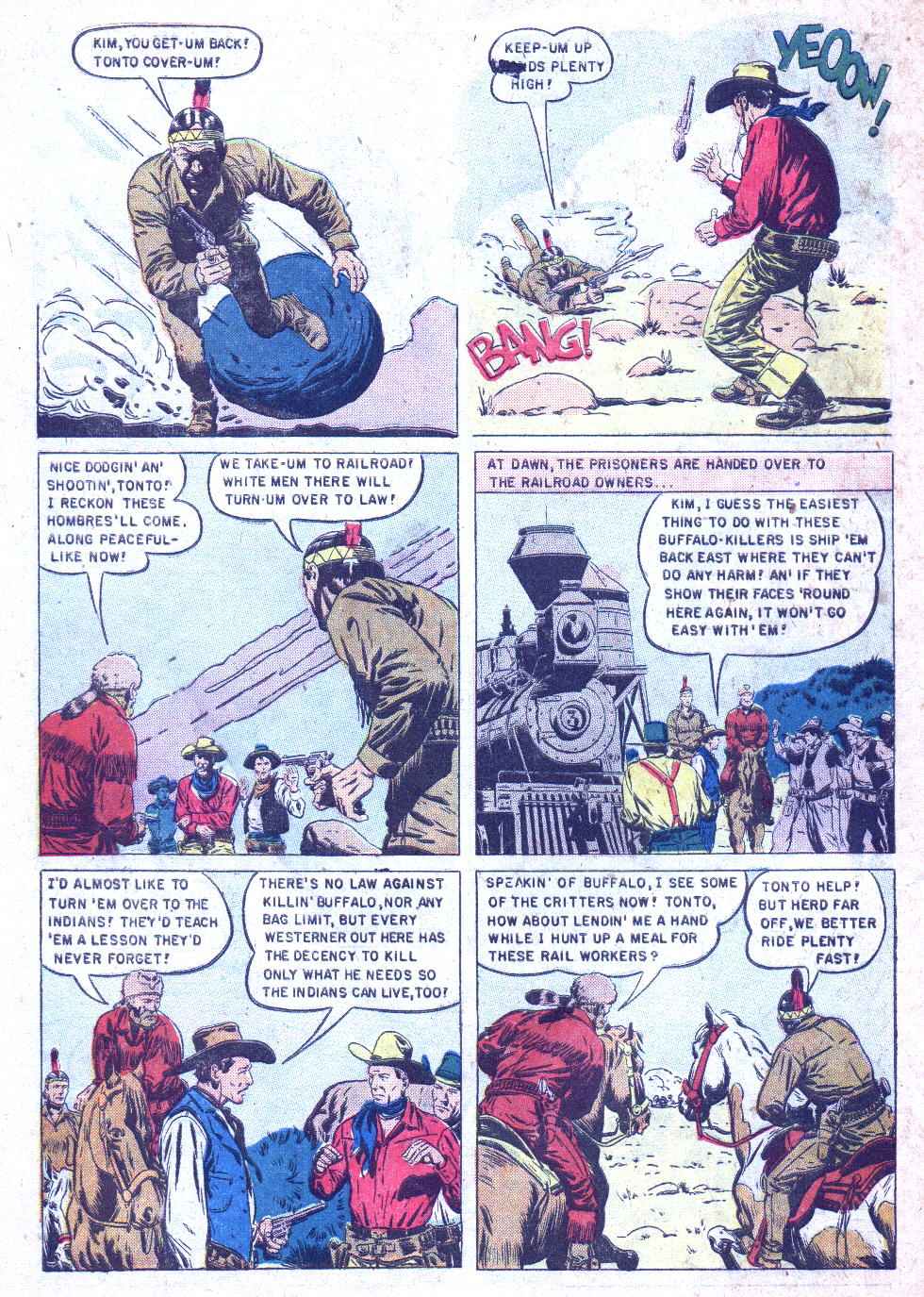 Read online Lone Ranger's Companion Tonto comic -  Issue #9 - 34