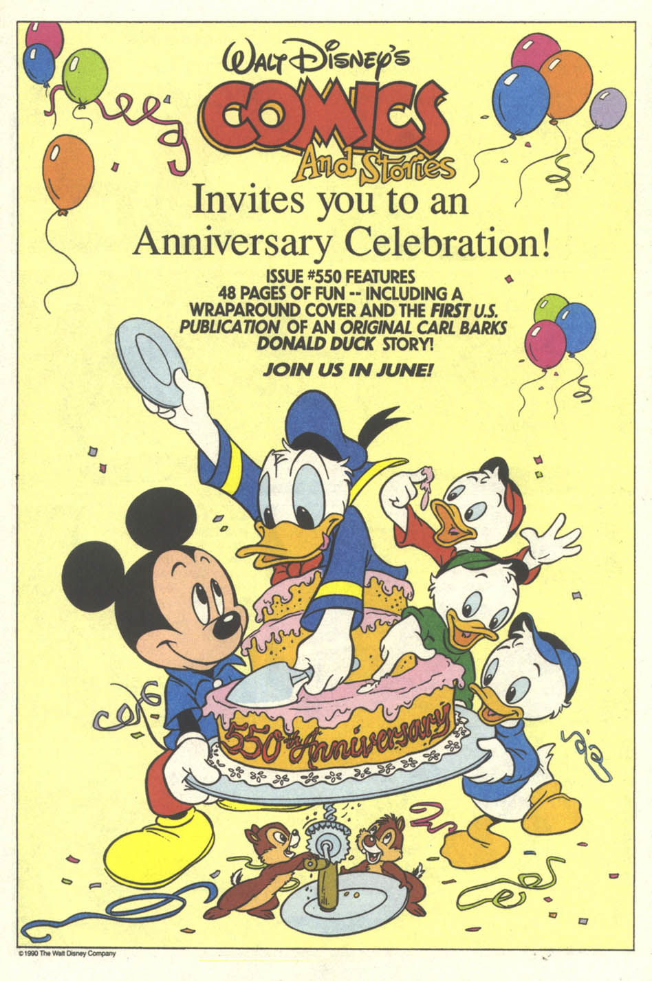 Read online Walt Disney's Comics and Stories comic -  Issue #550 - 18