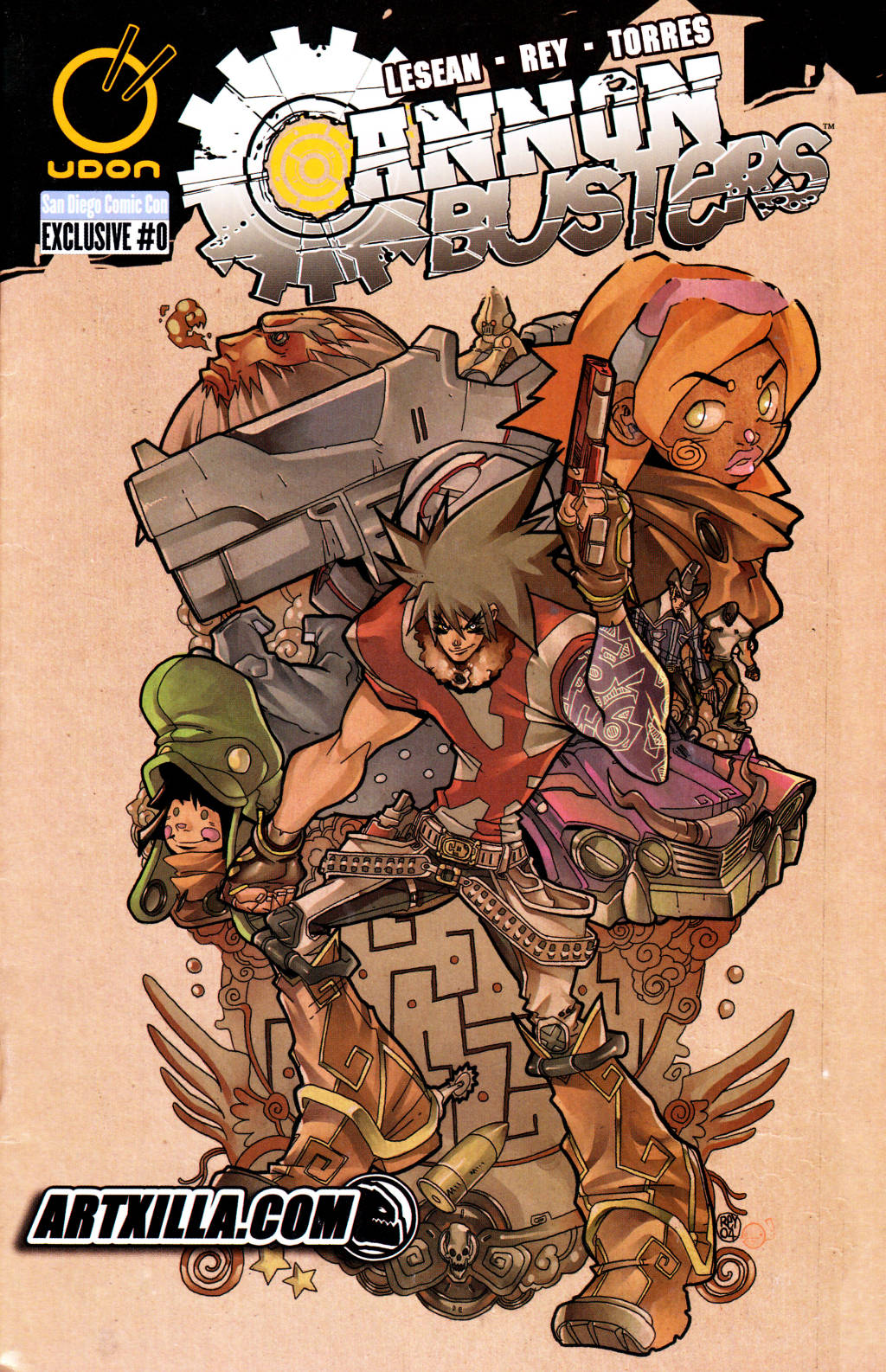 Read online Cannon Busters comic -  Issue #0 - 1