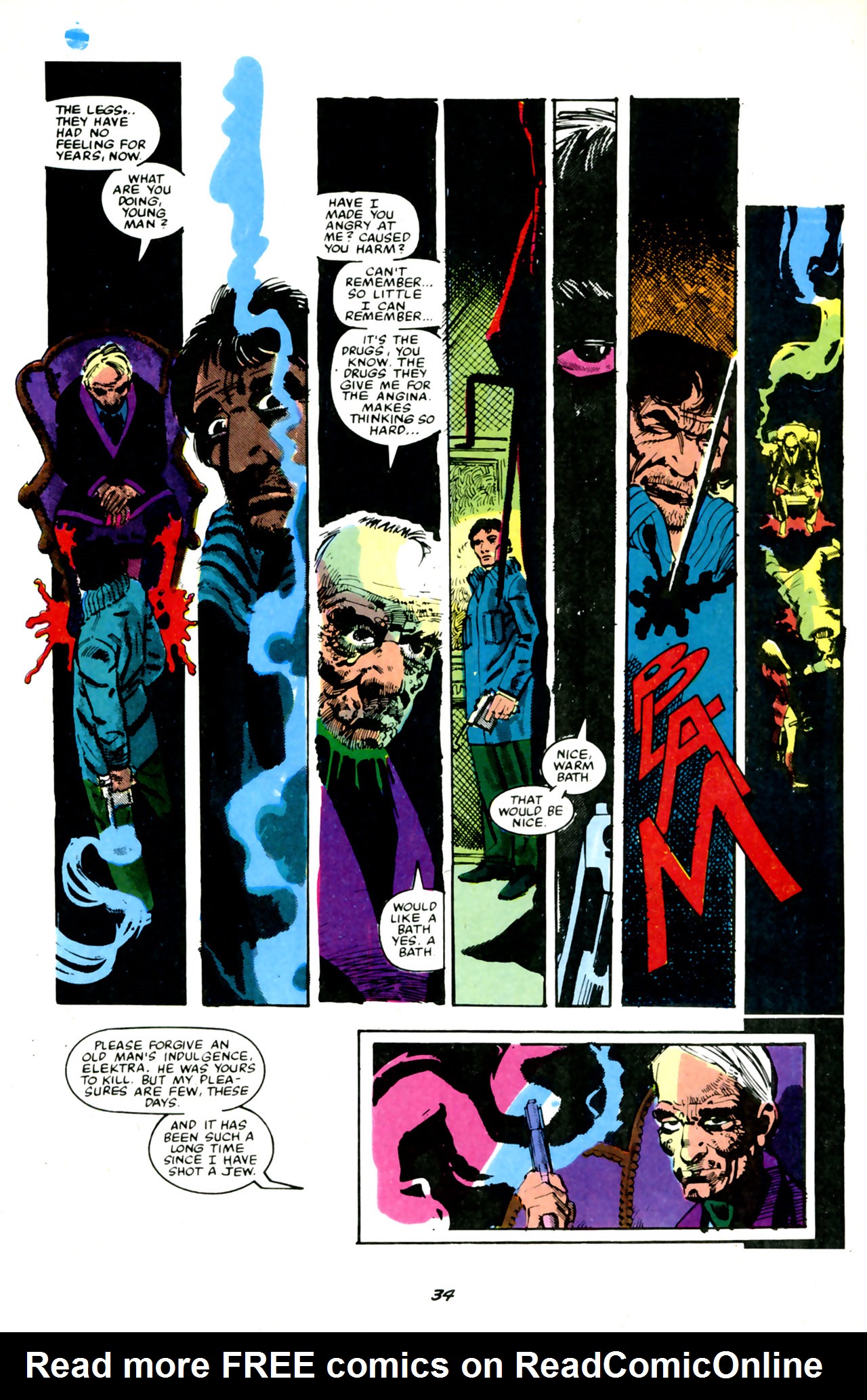 Read online Elektra Megazine comic -  Issue #1 - 35