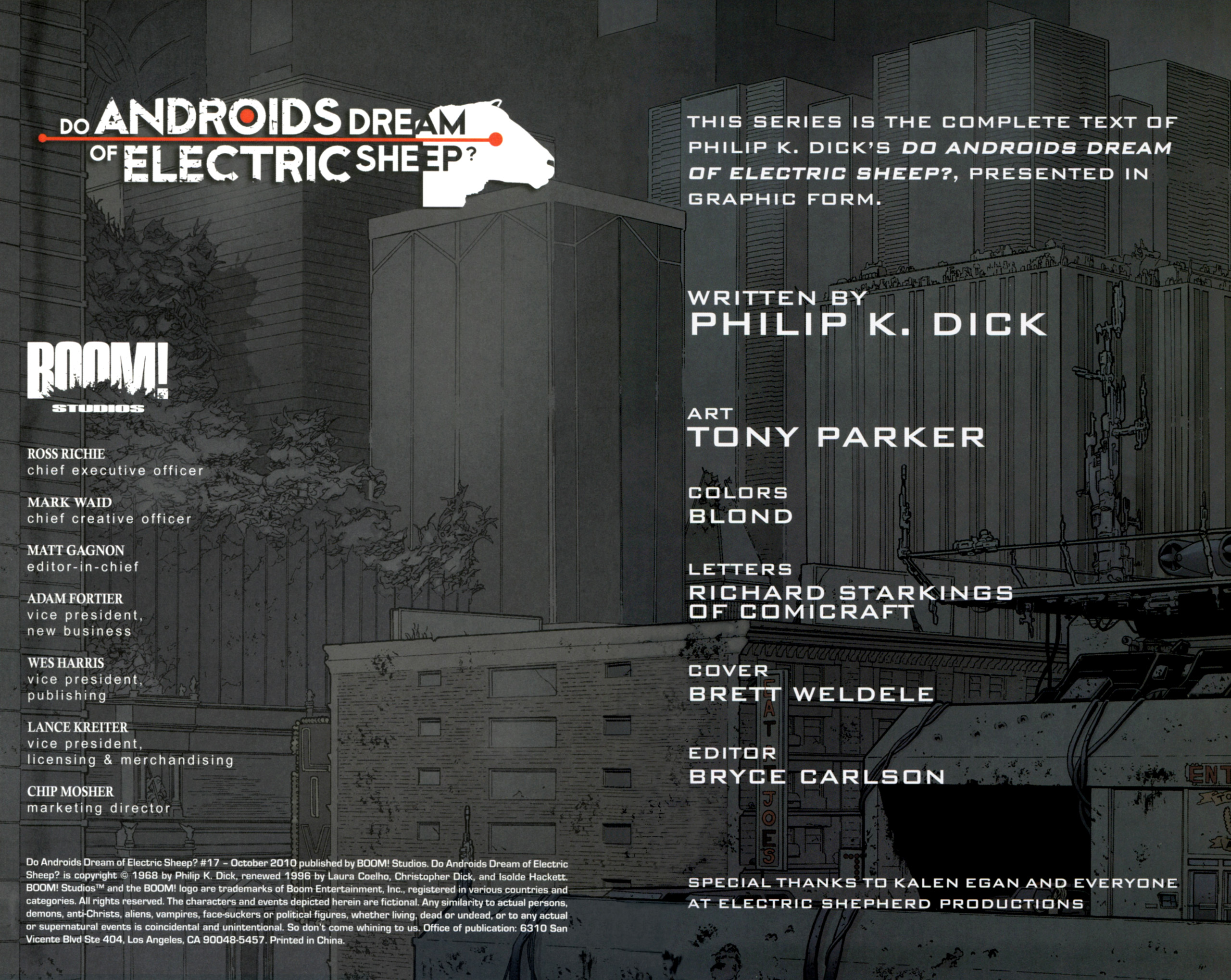 Read online Do Androids Dream of Electric Sheep? comic -  Issue #17 - 2