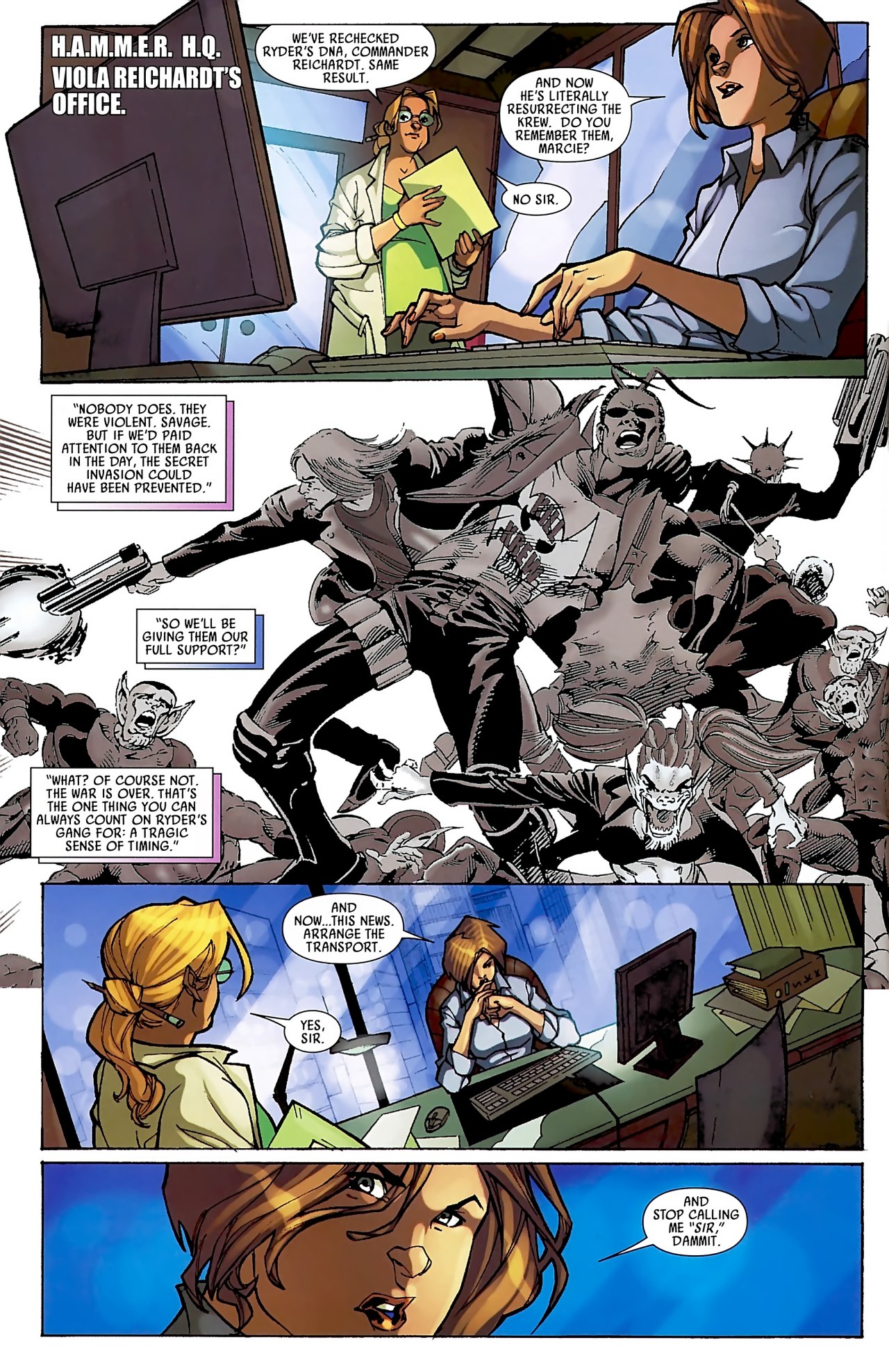 Read online Skrull Kill Krew (2009) comic -  Issue #3 - 4
