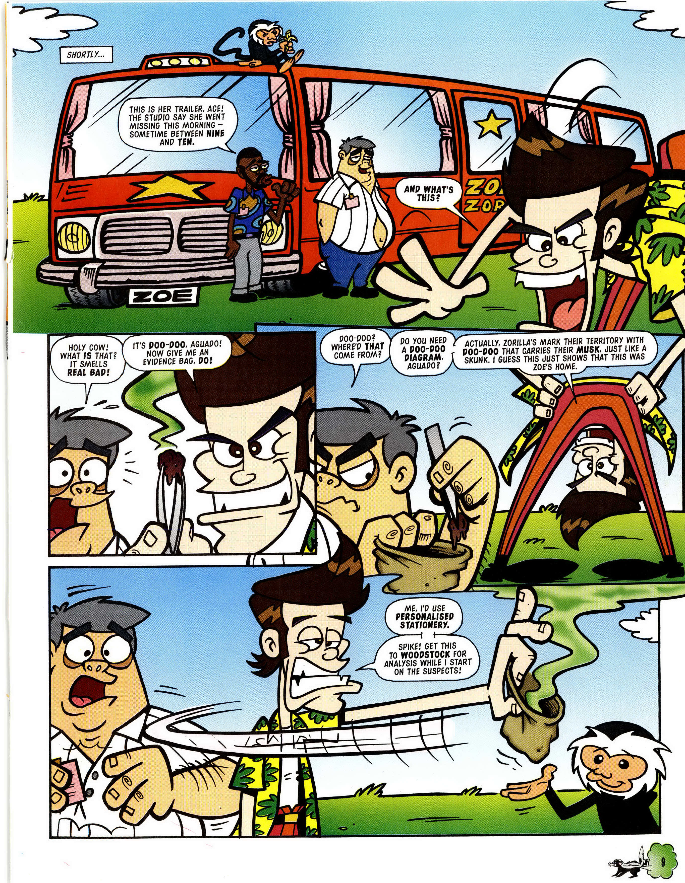 Read online Ace Ventura Pet Detective comic -  Issue #7 - 9