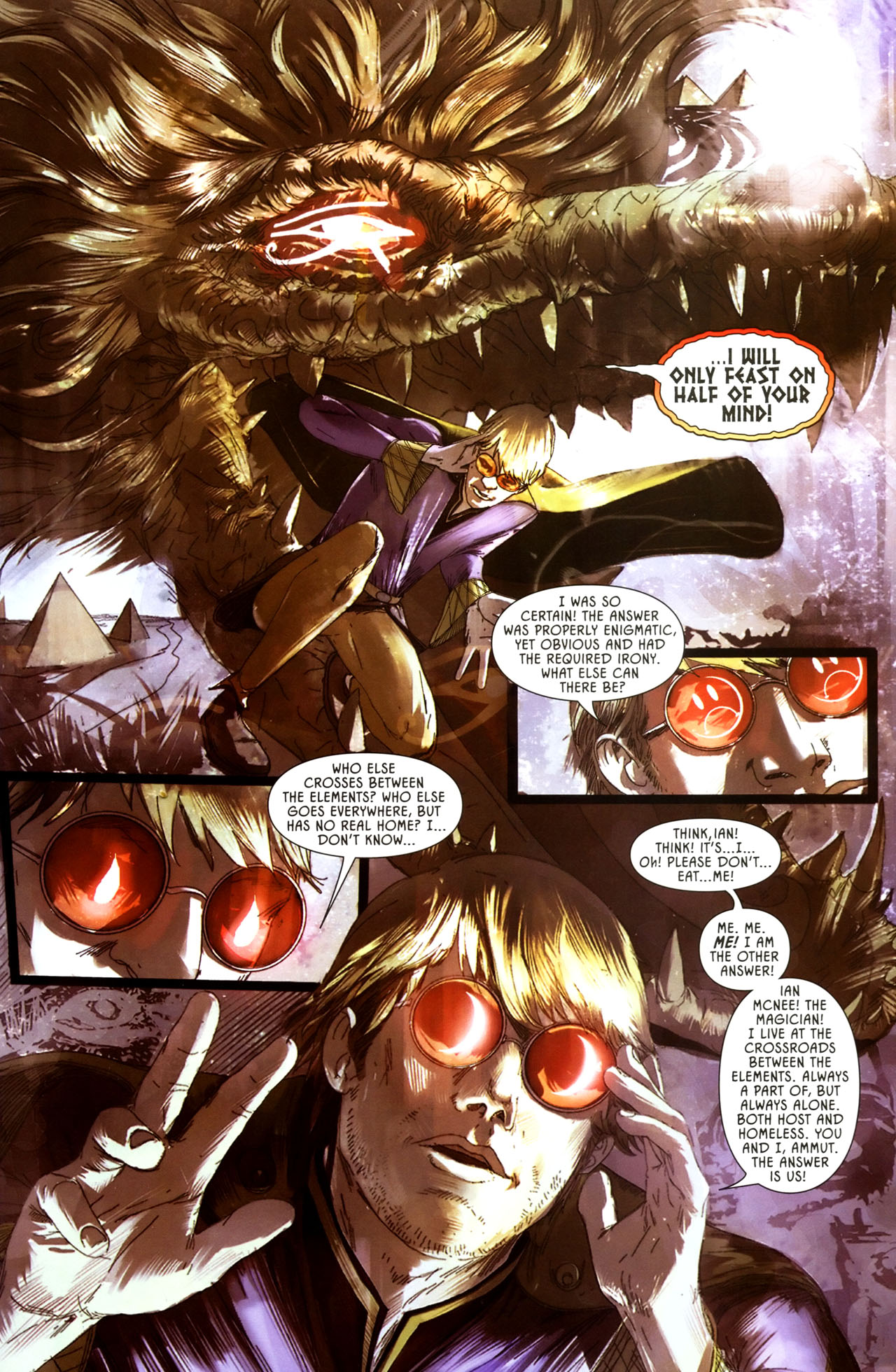 Read online Mystic Arcana comic -  Issue #1 - 33