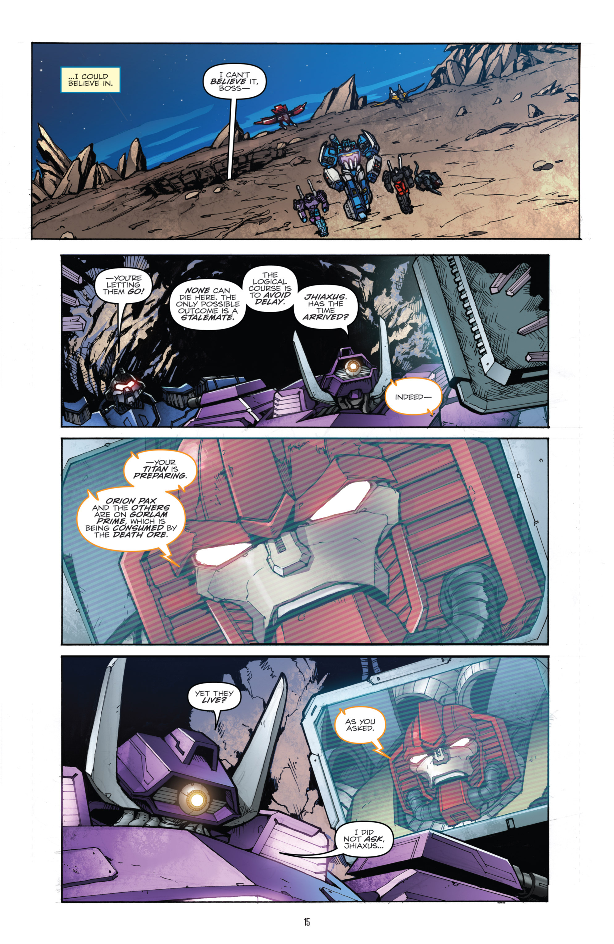 Read online Transformers: Robots In Disguise (2012) comic -  Issue #22 - 18