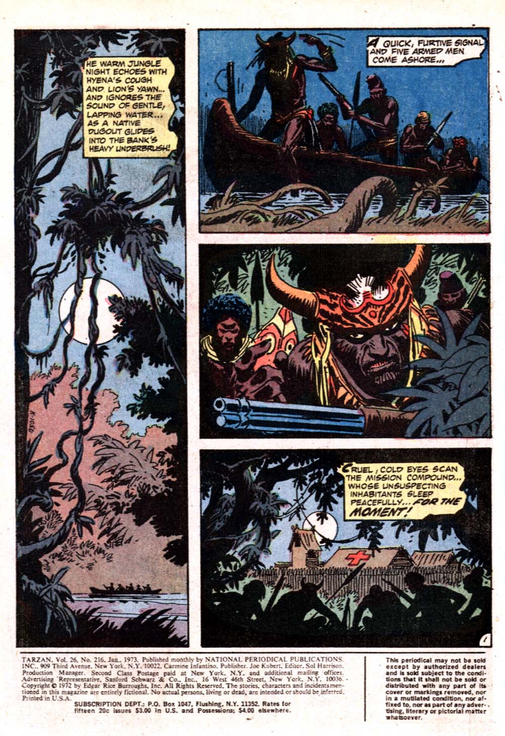 Read online Tarzan (1972) comic -  Issue #216 - 2