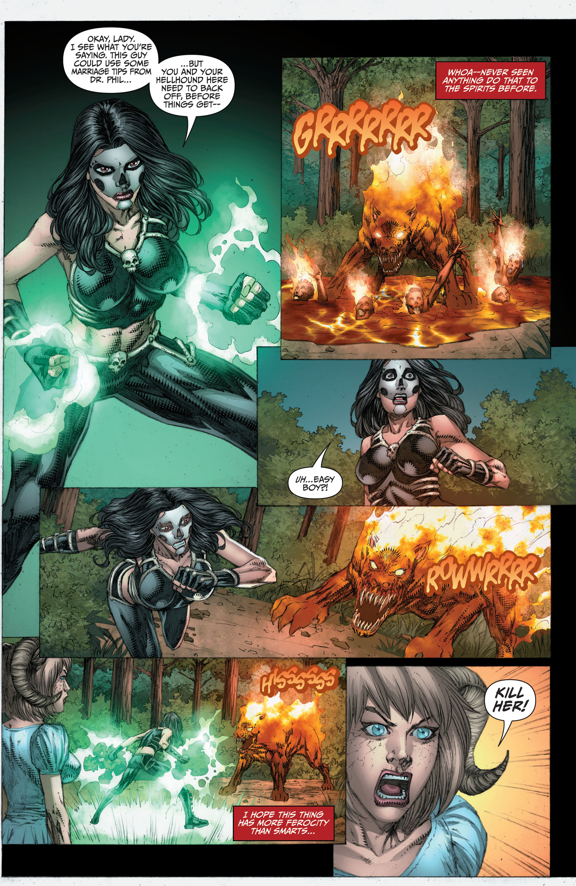 Read online Mystere Annual: Spawn of the Abyss comic -  Issue # Full - 13
