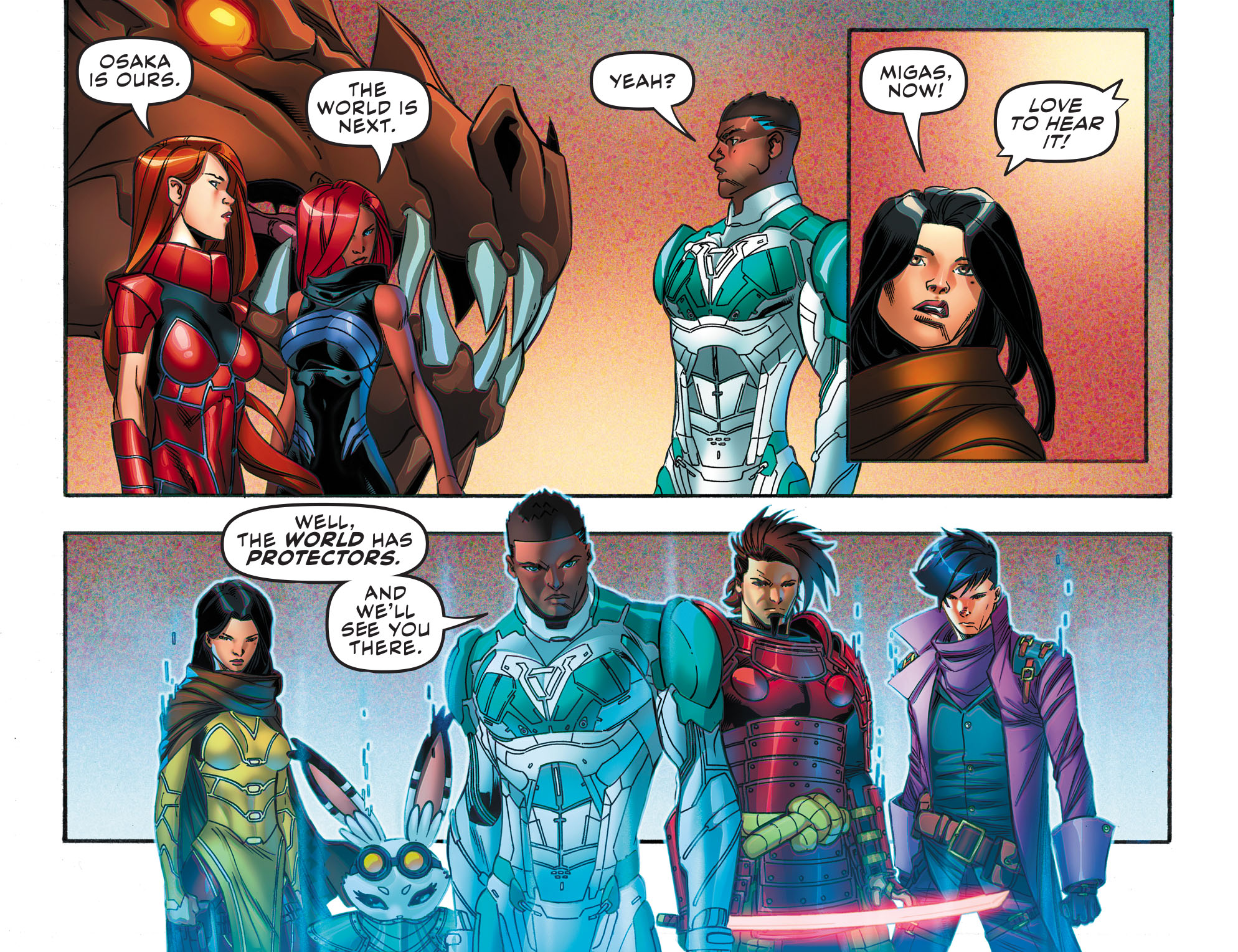 Read online gen:Lock comic -  Issue #12 - 22