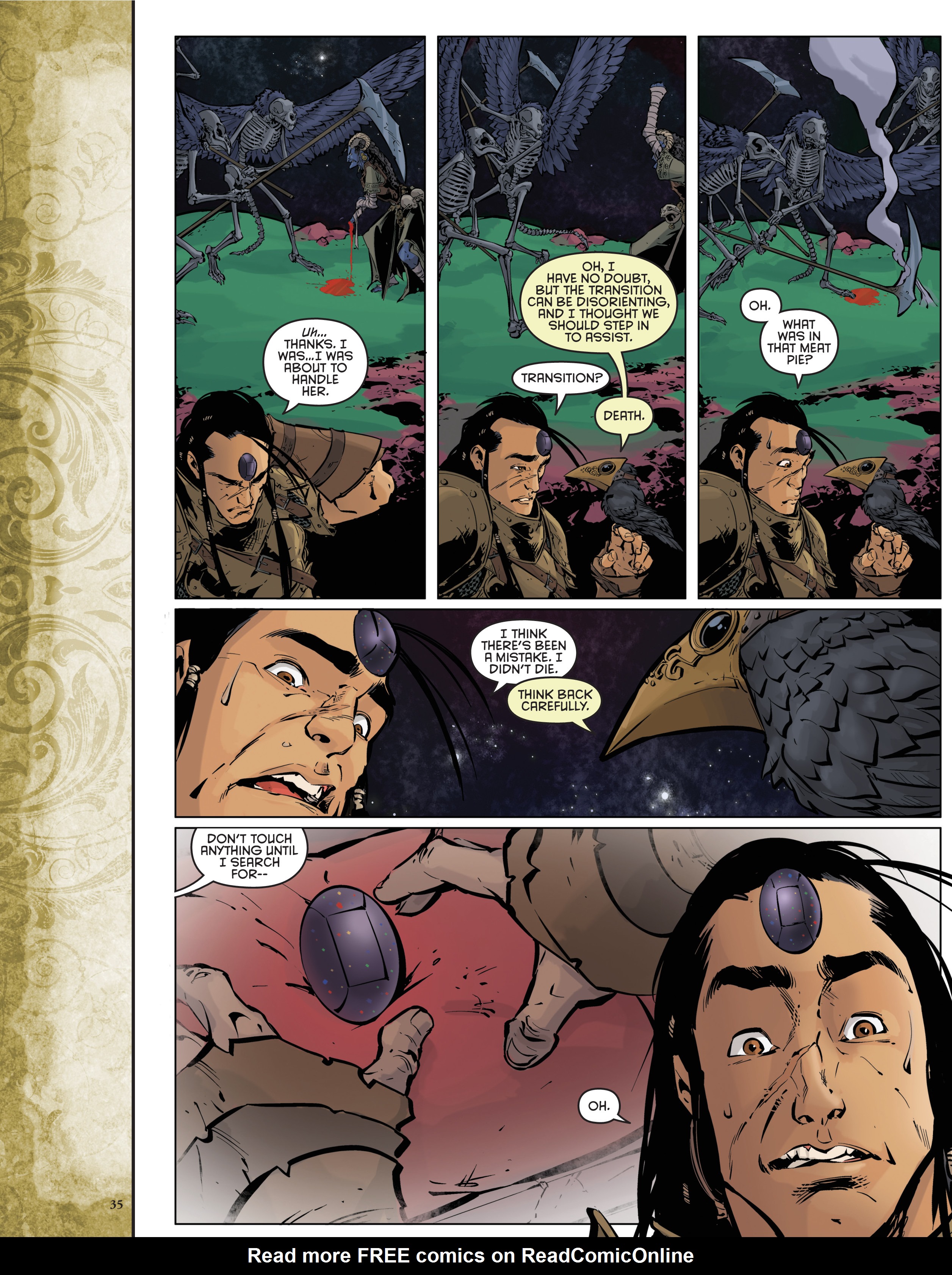 Read online Pathfinder: Spiral Of Bones comic -  Issue # _TPB (Part 1) - 35