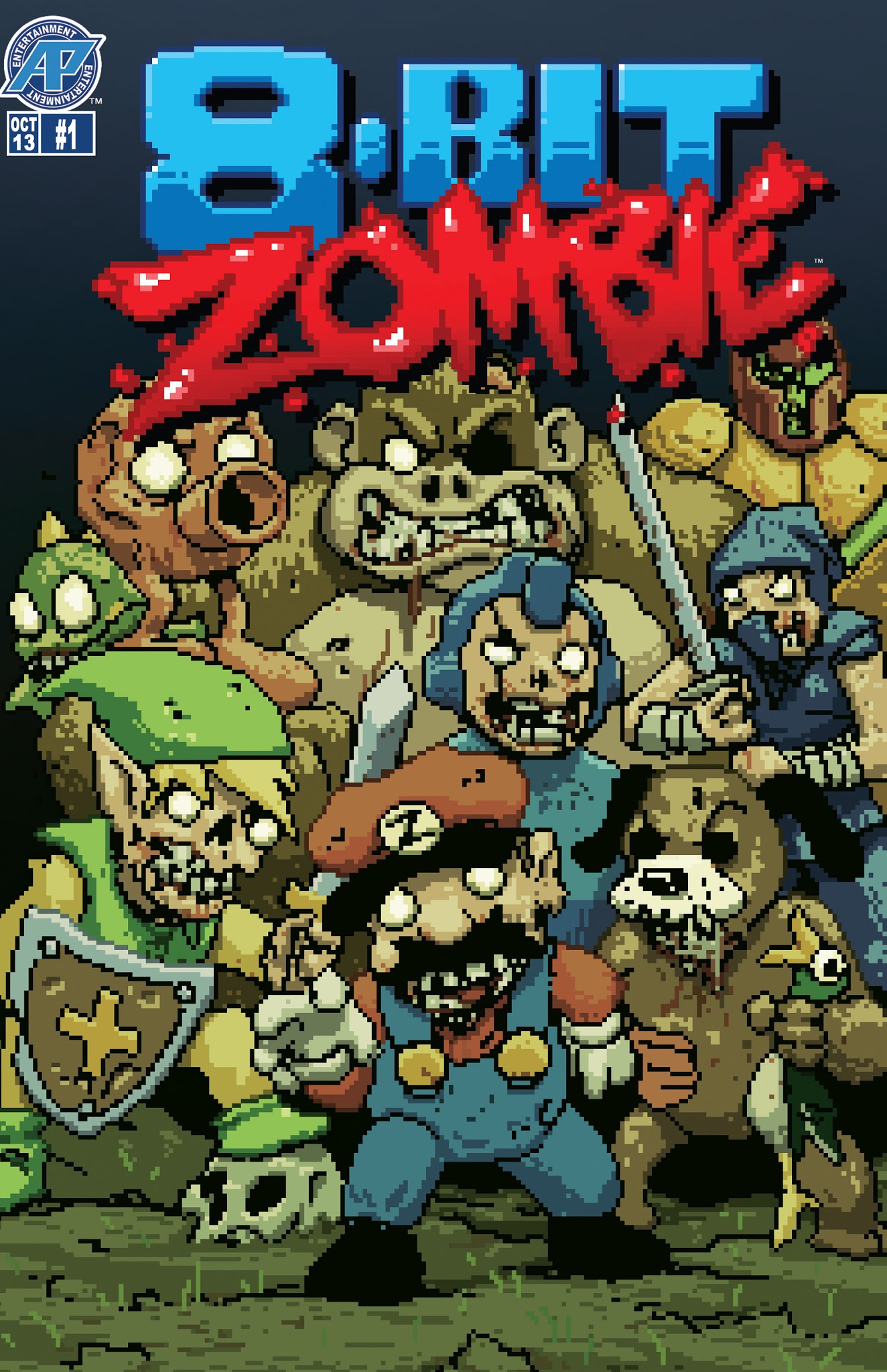Read online 8-Bit Zombie comic -  Issue # Full - 2