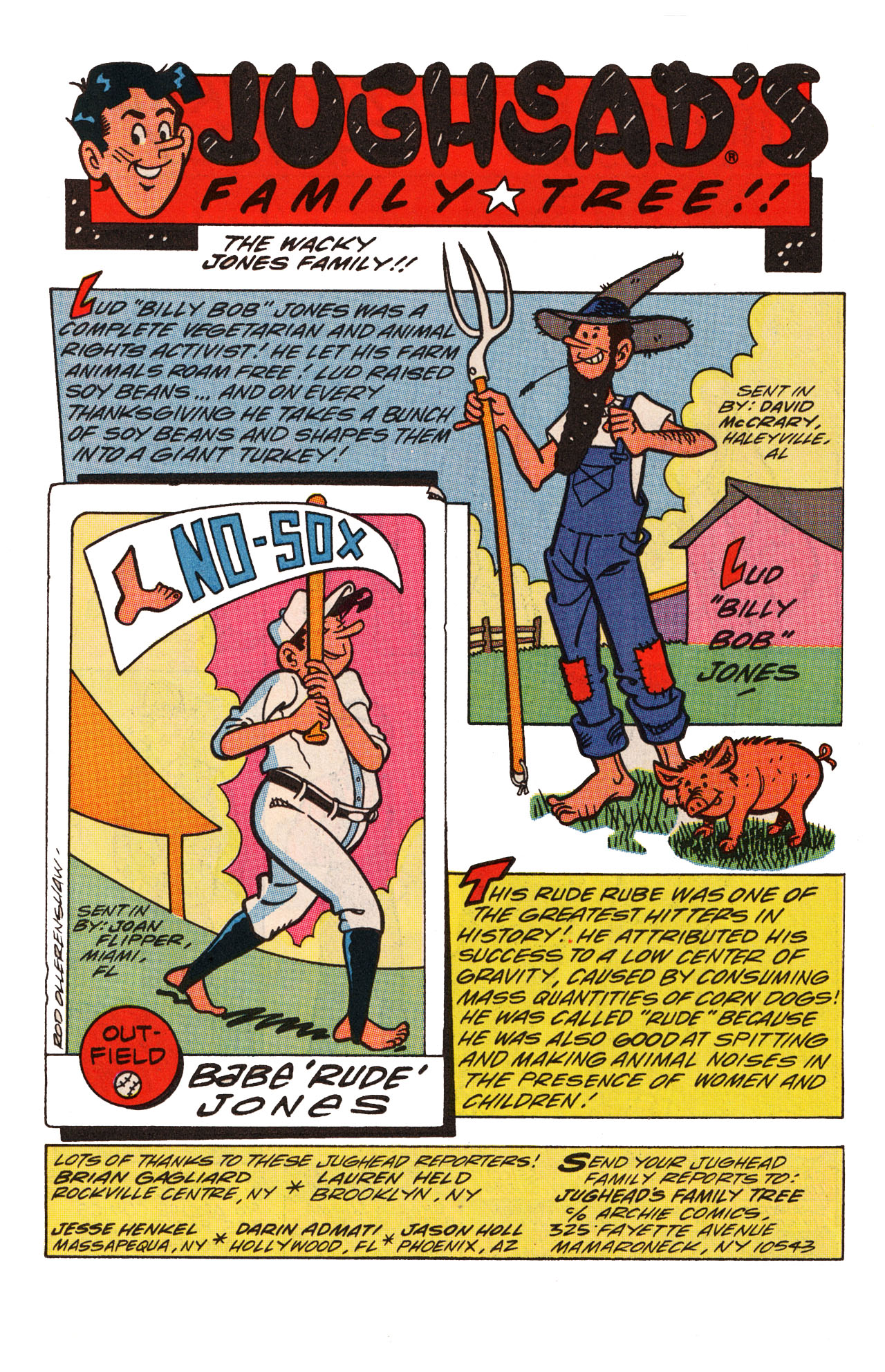Read online Jughead (1987) comic -  Issue #22 - 23