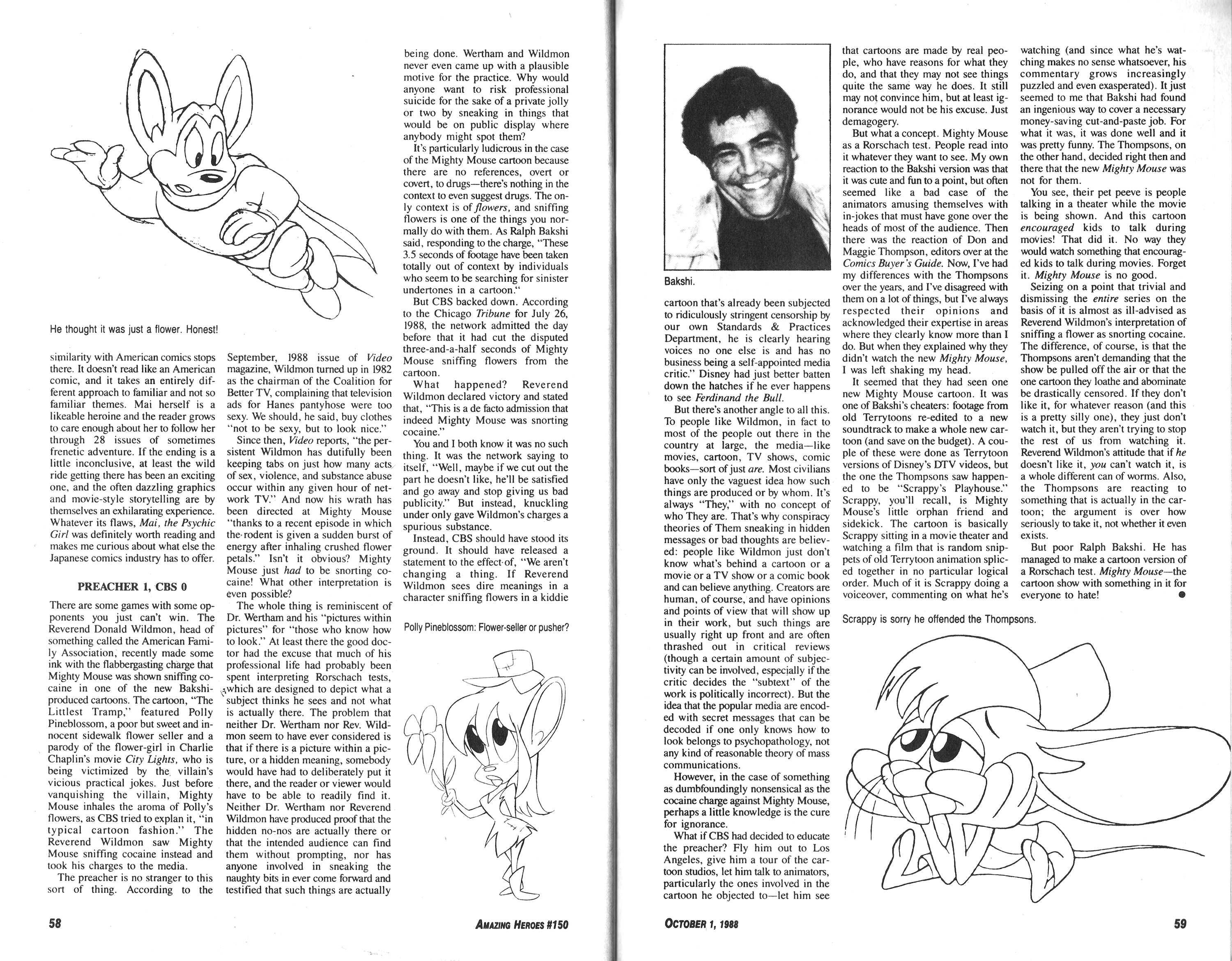 Read online Amazing Heroes comic -  Issue #150 - 30