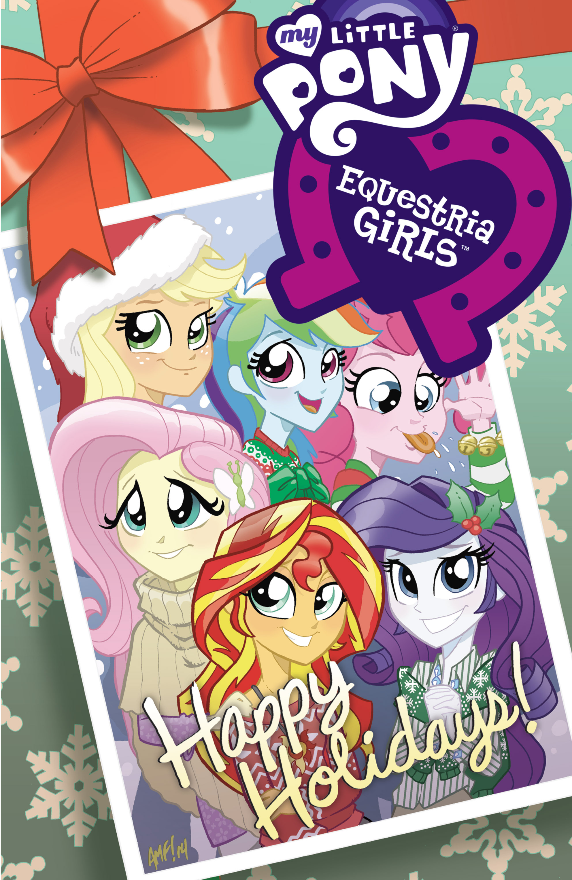 Read online My Little Pony: Equestria Girls Holiday Special 2014 comic -  Issue # Full - 1