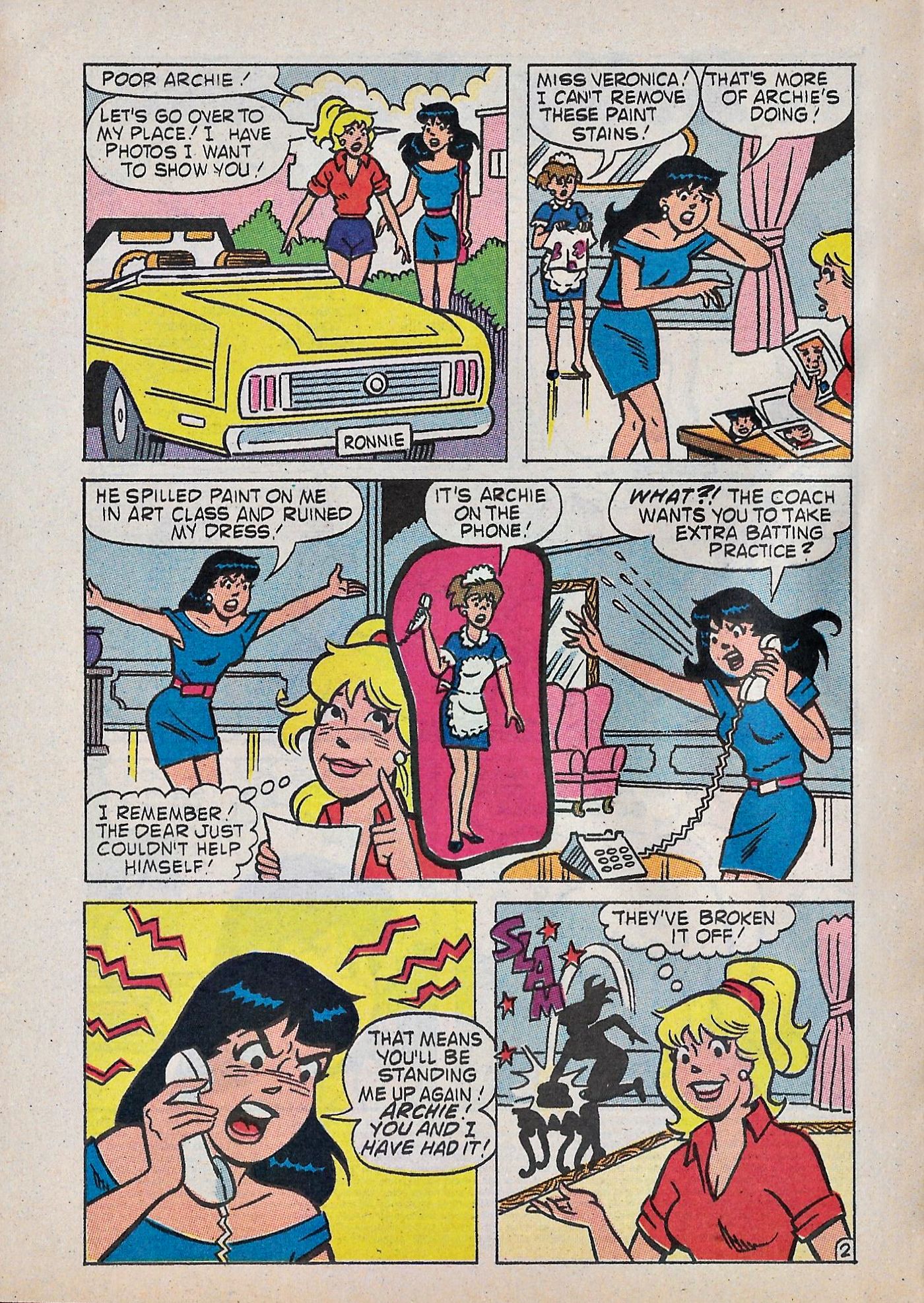 Read online Betty and Veronica Digest Magazine comic -  Issue #56 - 4