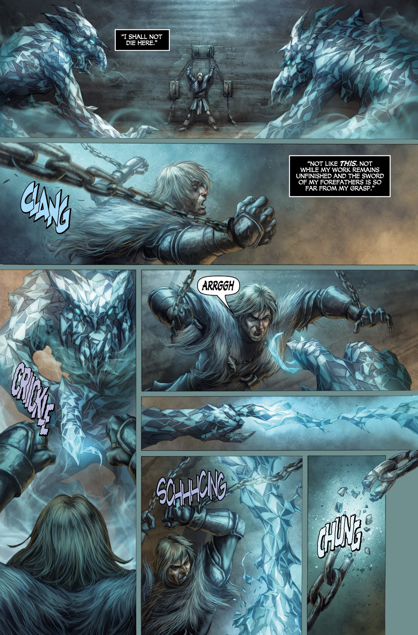 Read online Dark Souls: Winter's Spite comic -  Issue #3 - 16