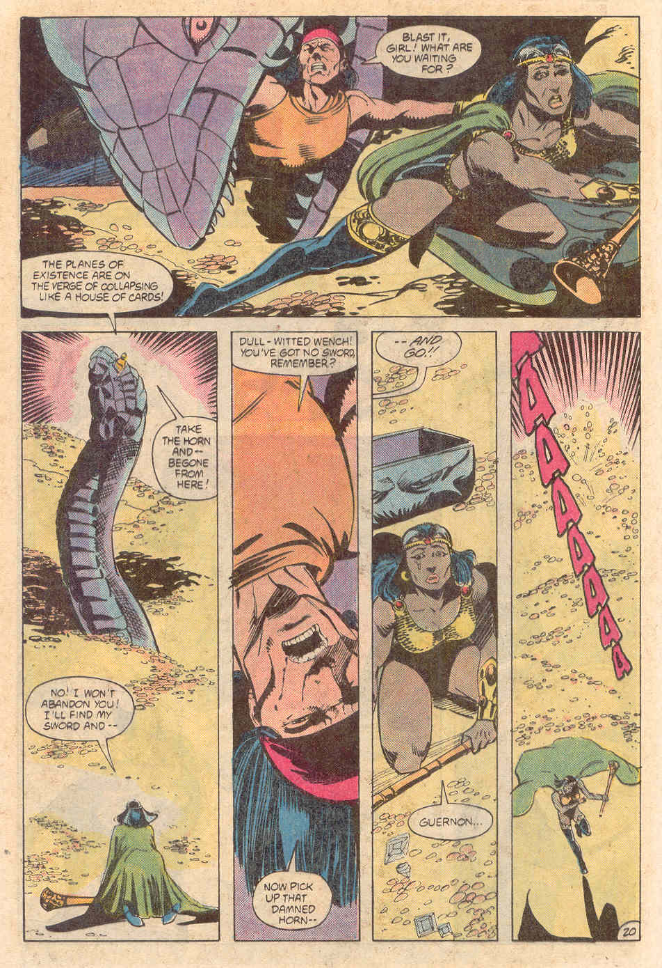 Read online Warlord (1976) comic -  Issue #133 - 20