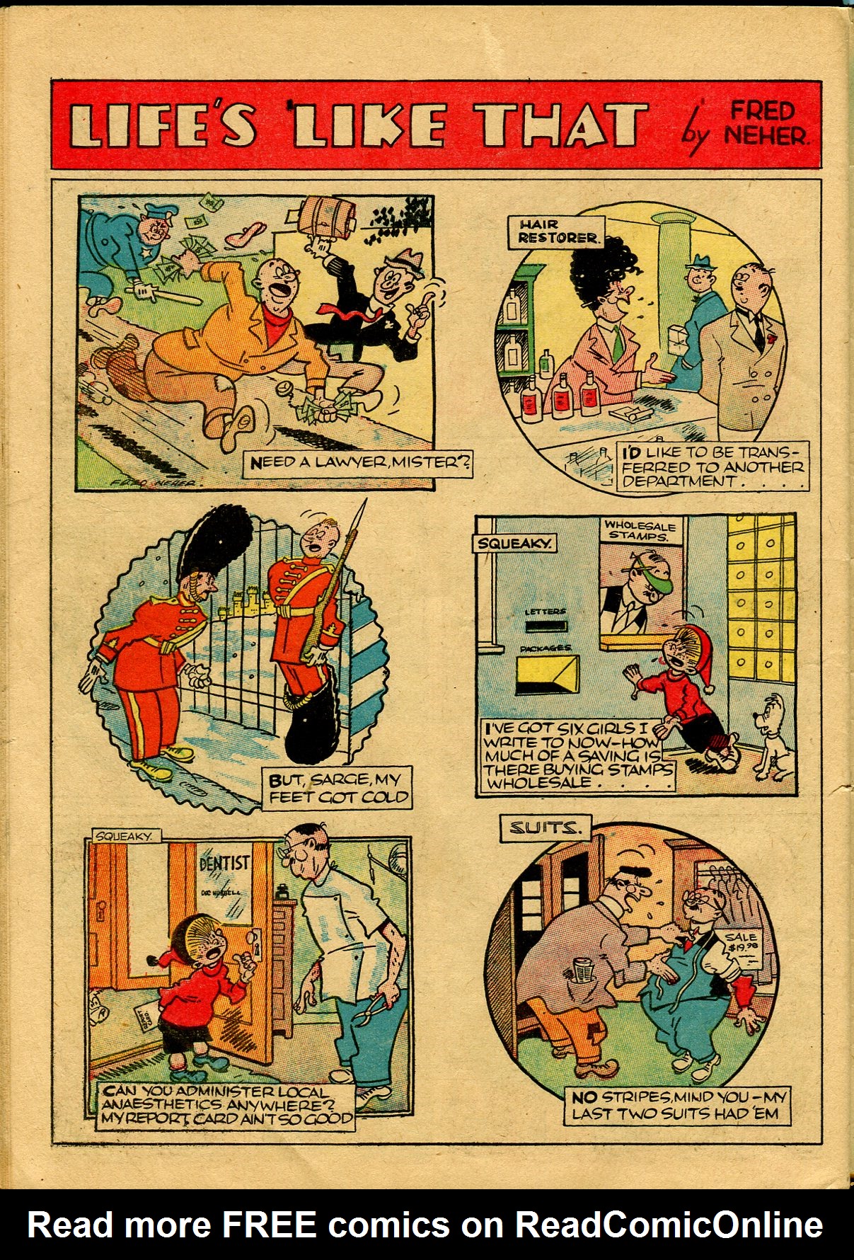 Read online Famous Funnies comic -  Issue #57 - 57