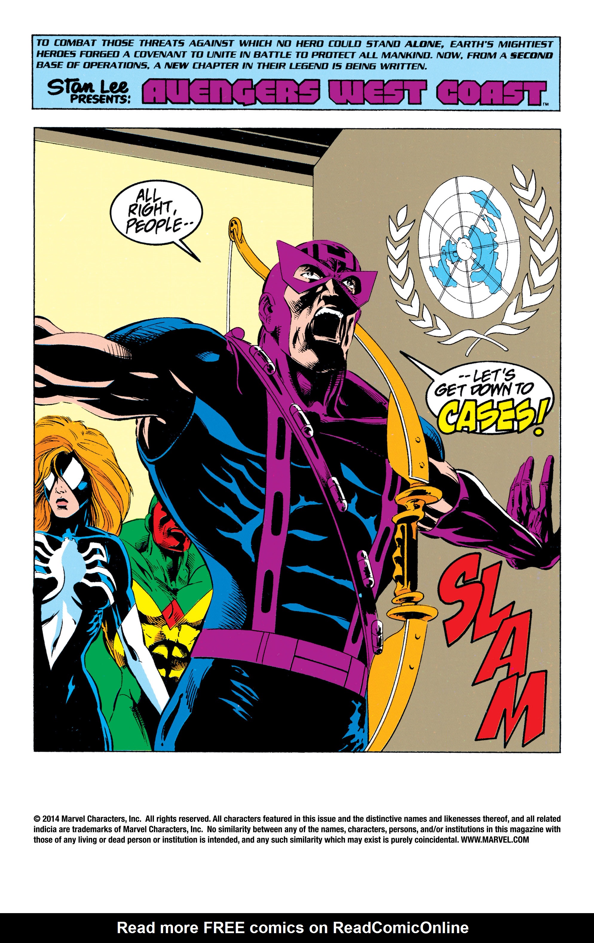 Read online Avengers West Coast (1989) comic -  Issue #101 - 2