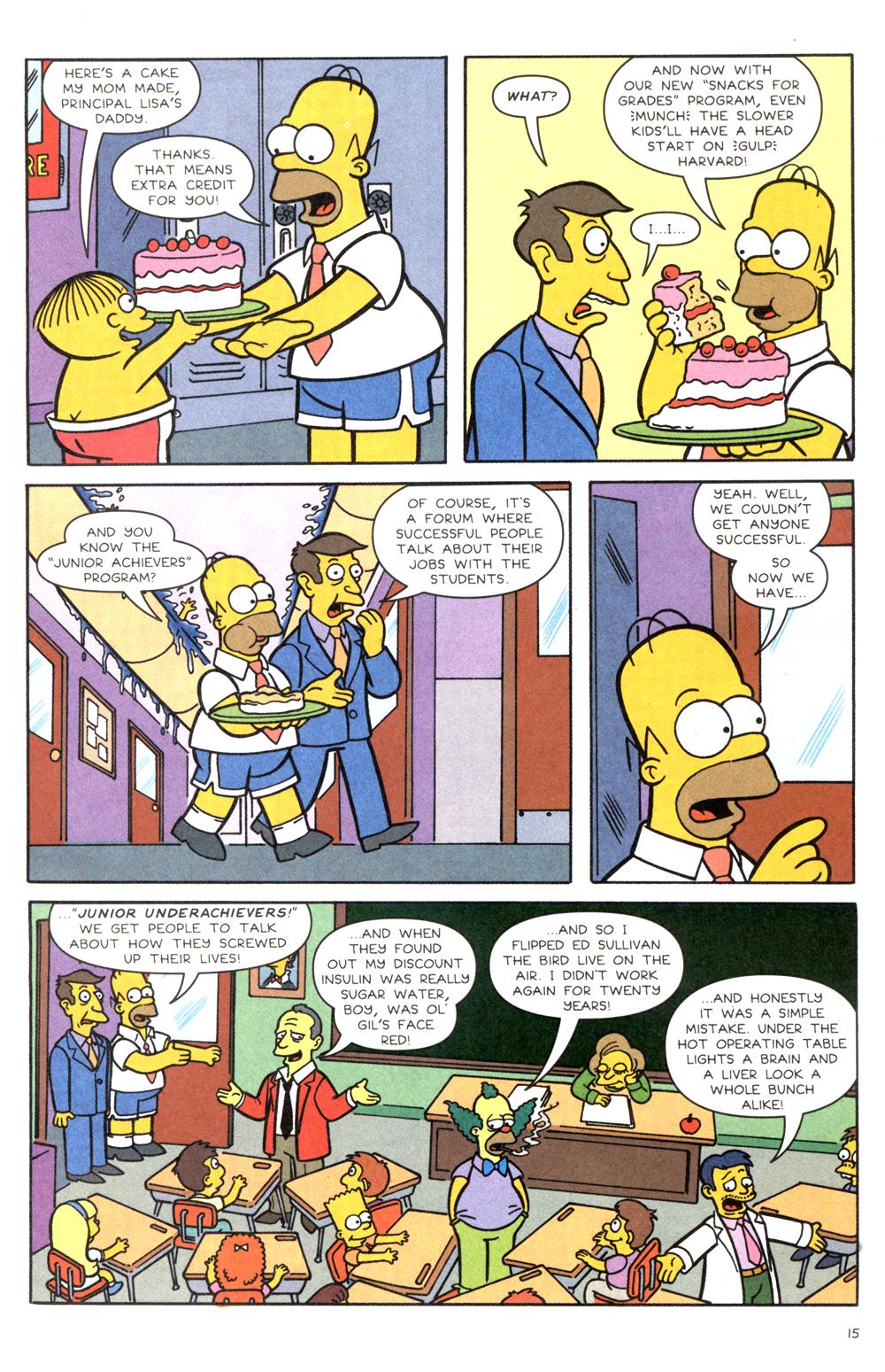 Read online Simpsons Comics comic -  Issue #84 - 16