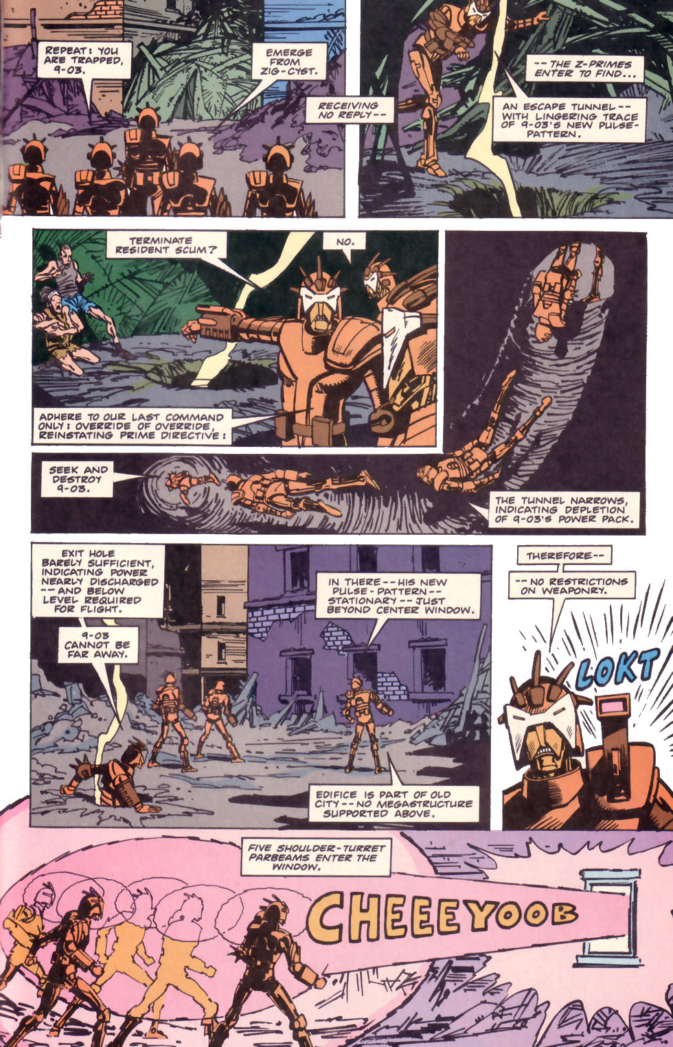 Read online Electric Warrior comic -  Issue #3 - 21