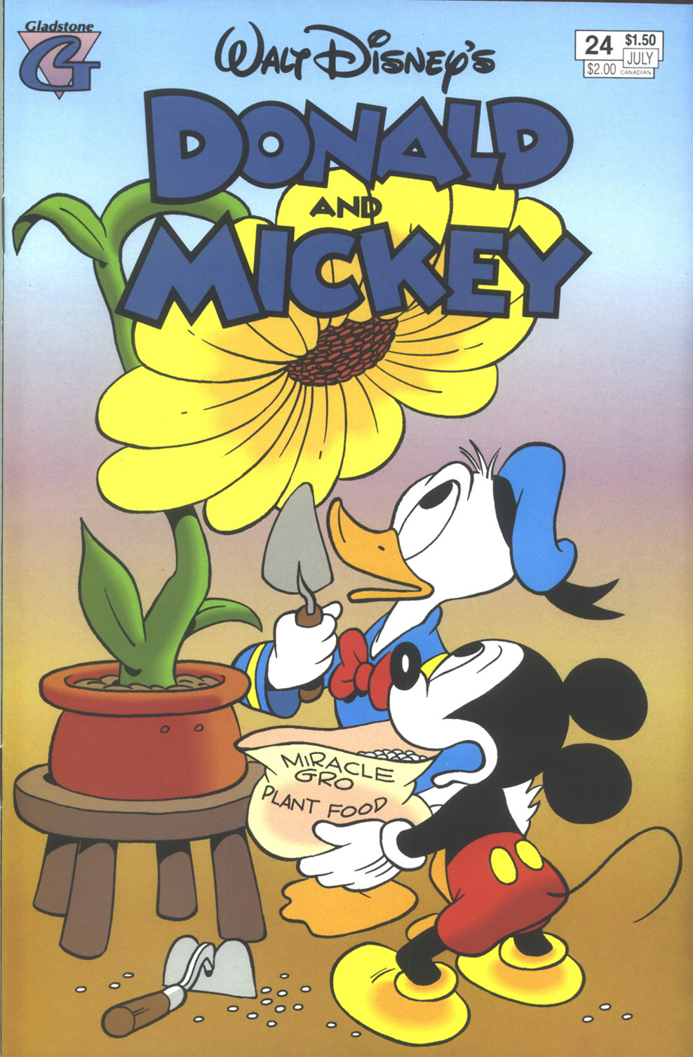 Read online Walt Disney's Donald and Mickey comic -  Issue #24 - 1