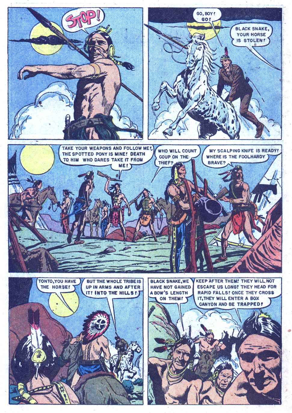 Read online Lone Ranger's Companion Tonto comic -  Issue #10 - 30