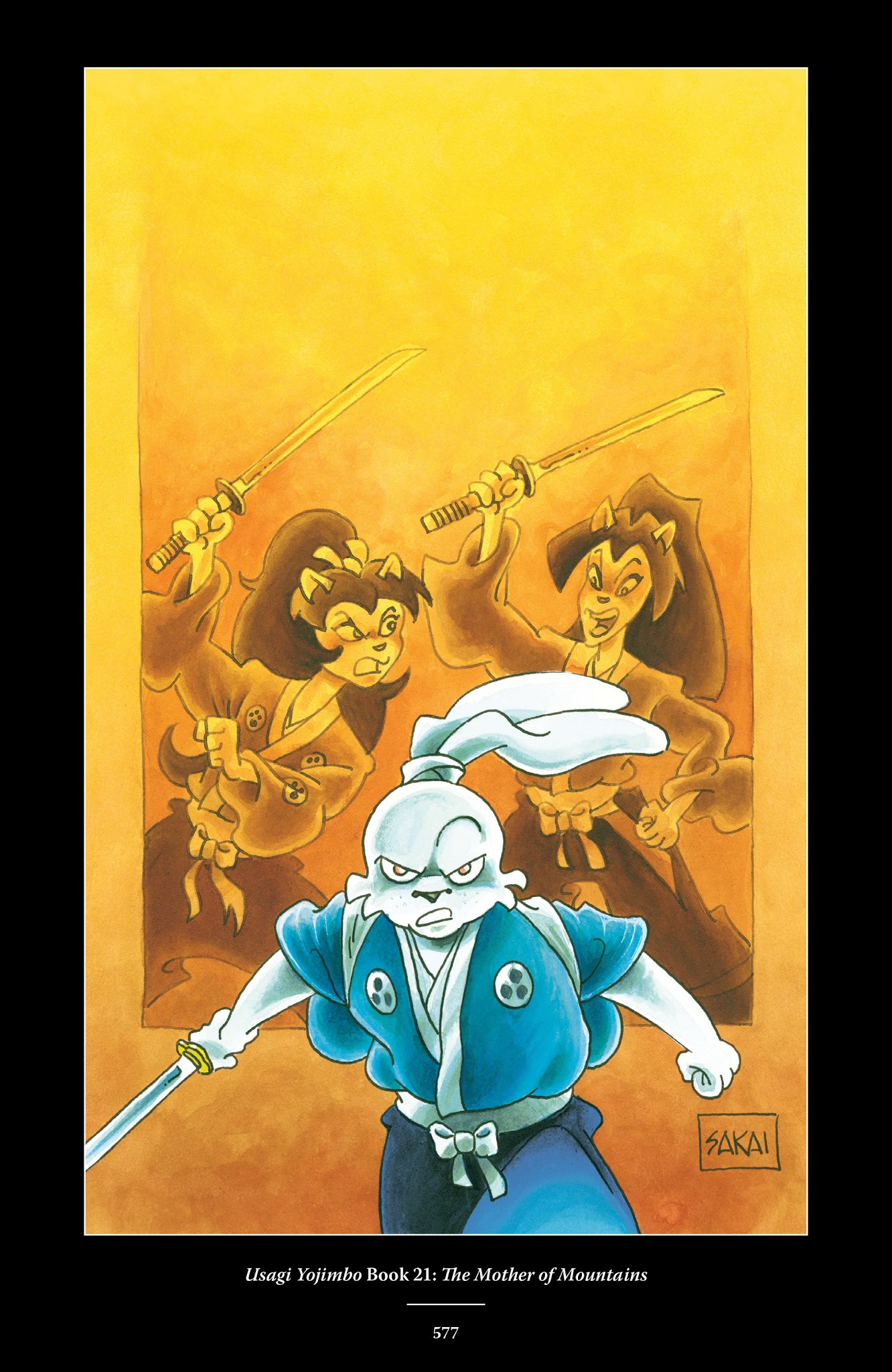 Read online The Usagi Yojimbo Saga comic -  Issue # TPB 5 - 569
