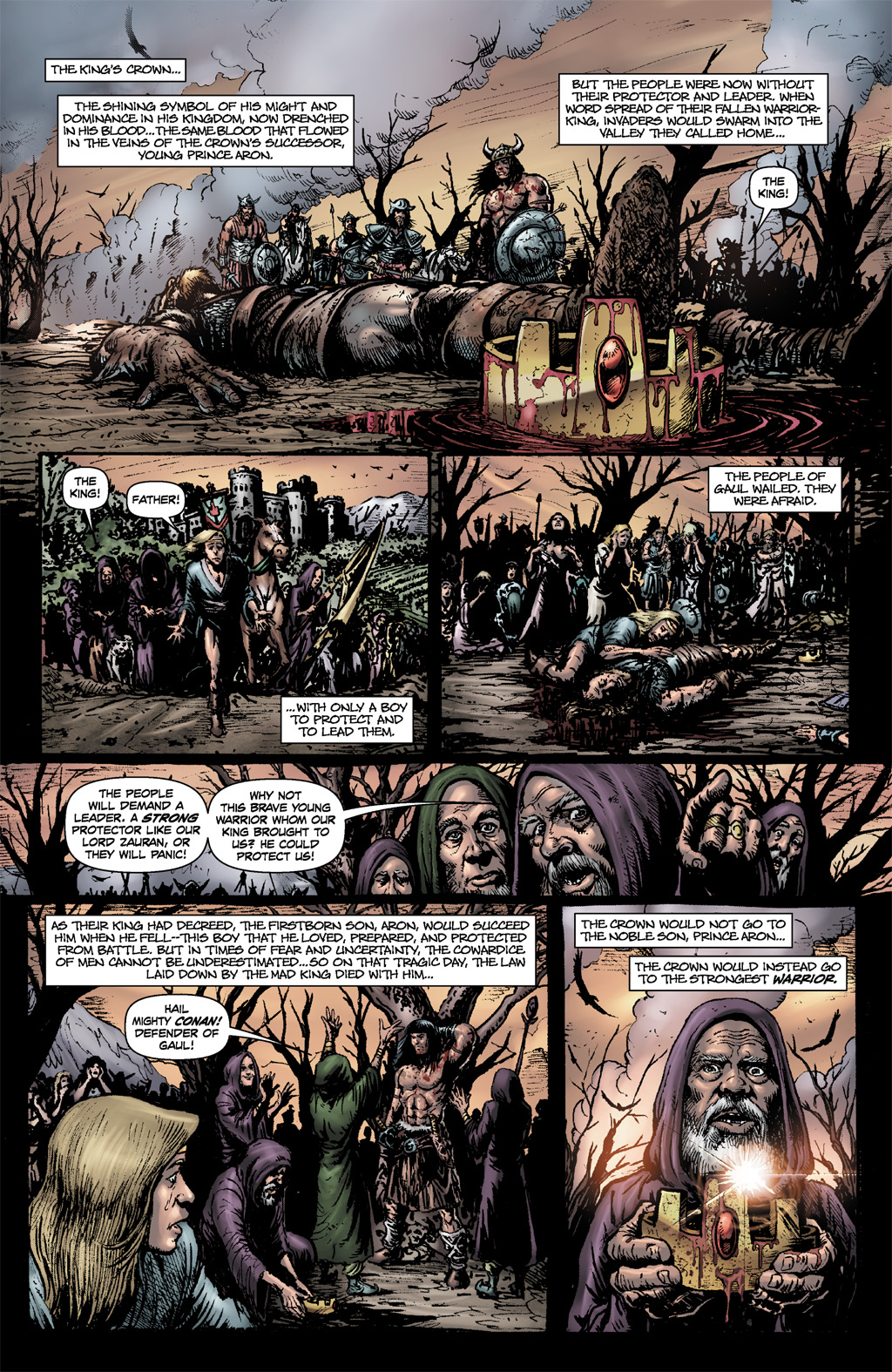 Read online Conan: The Weight of the Crown comic -  Issue # Full - 6