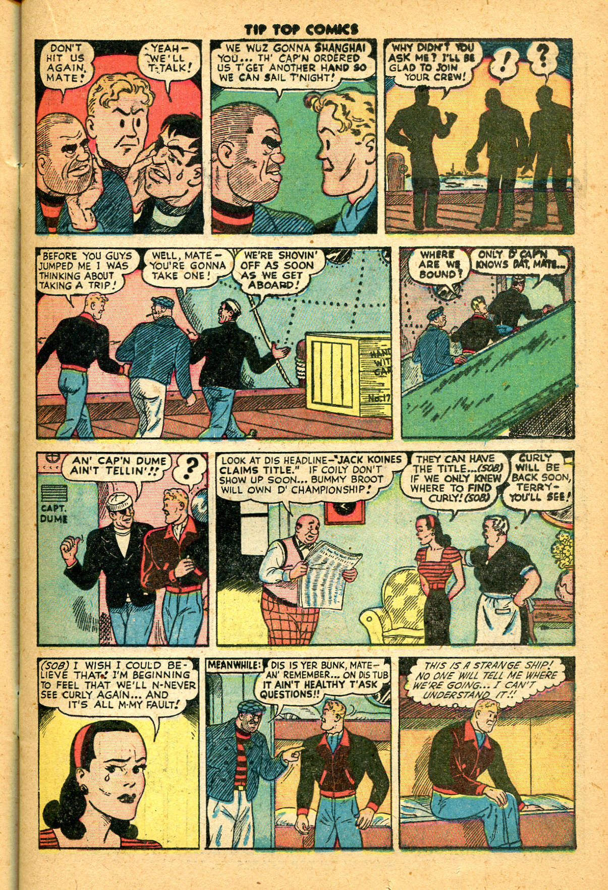 Read online Tip Top Comics comic -  Issue #144 - 19