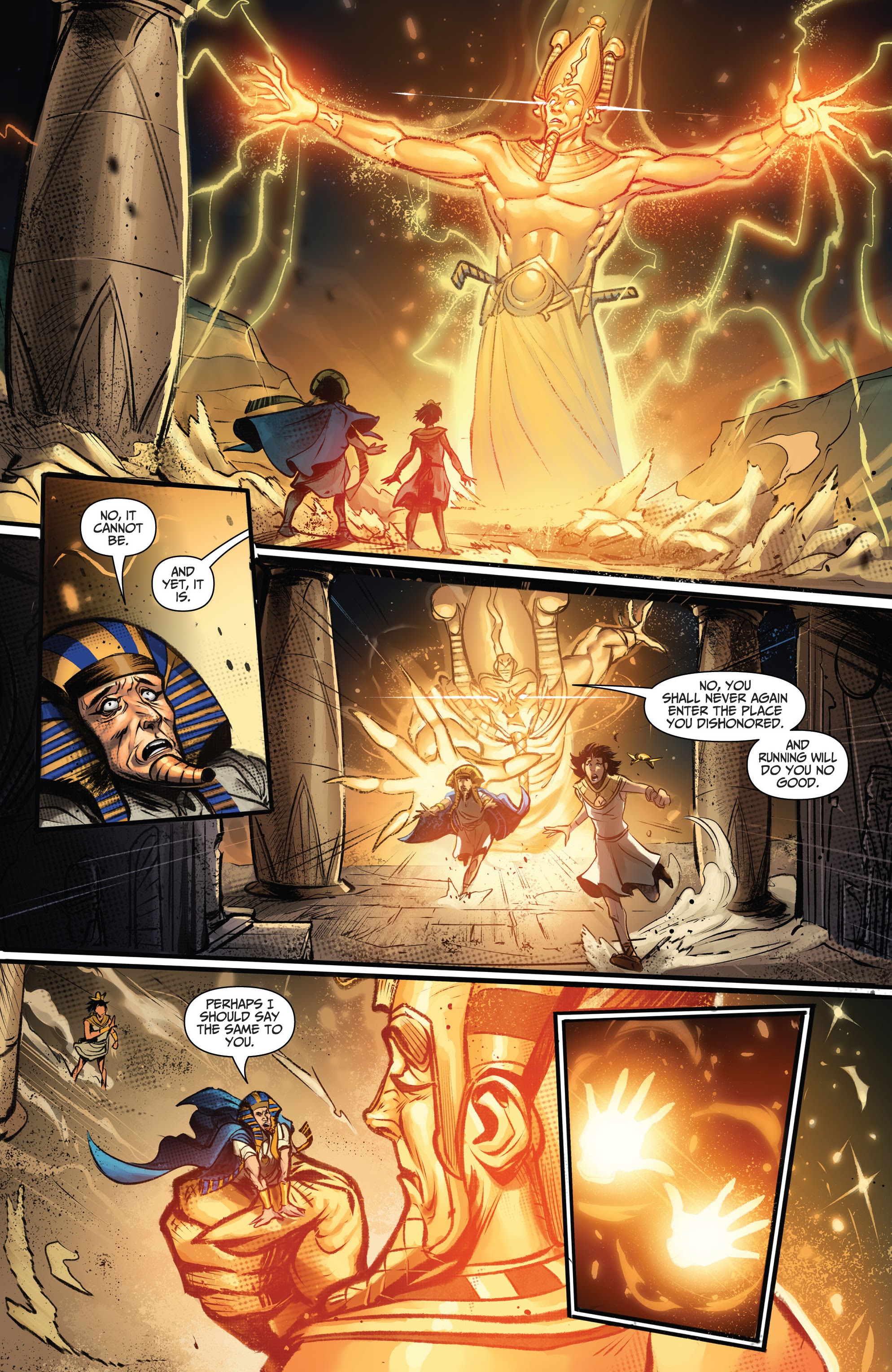 Read online Myths & Legends Quarterly: Blood Pharaoh comic -  Issue # Full - 54