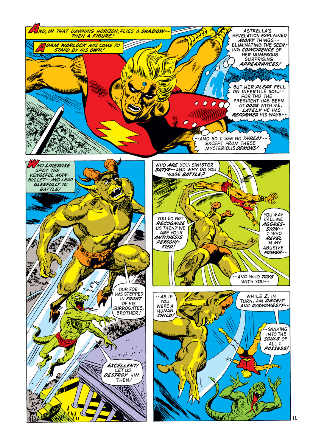 Read online Warlock (1972) comic -  Issue #8 - 12