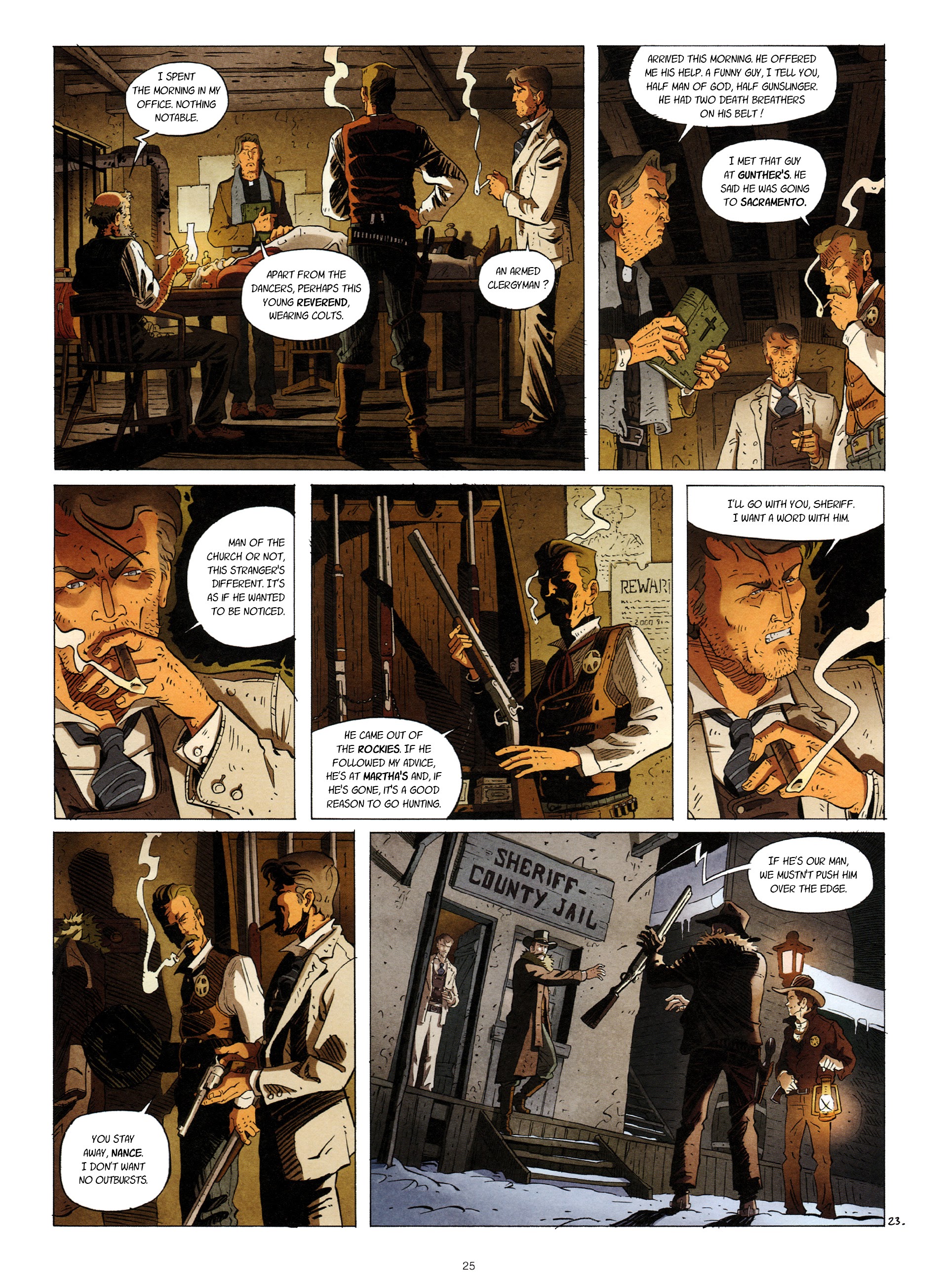 Read online The Reverend comic -  Issue #1 - 27