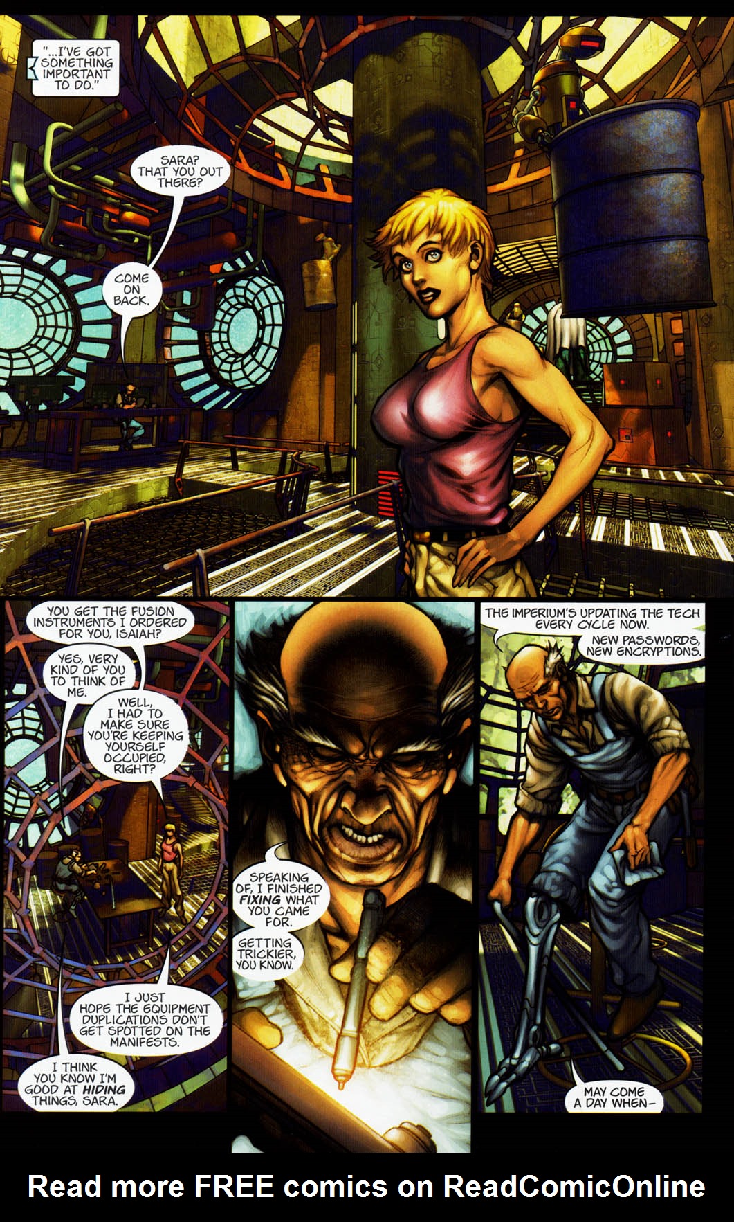 Read online Chimera comic -  Issue #1 - 12