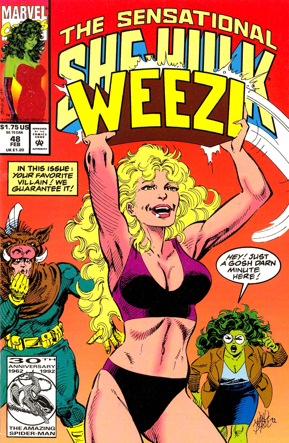 Read online The Sensational She-Hulk comic -  Issue #48 - 1
