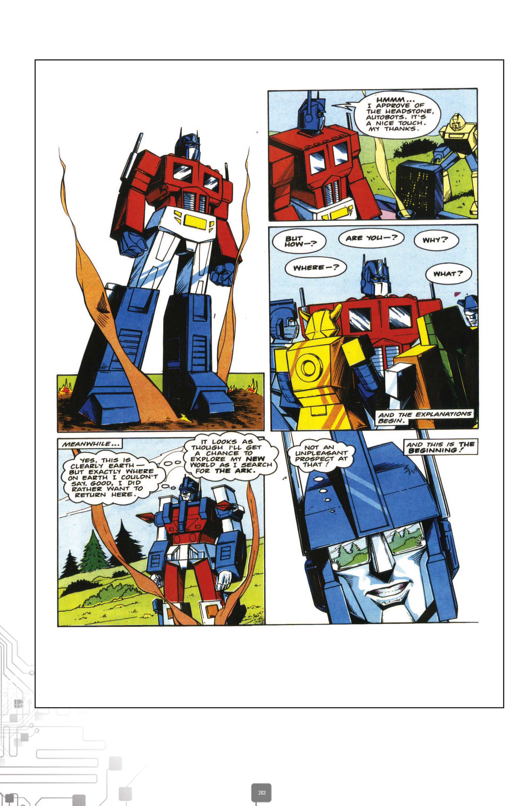 Read online The Transformers Classics UK comic -  Issue # TPB 3 - 283