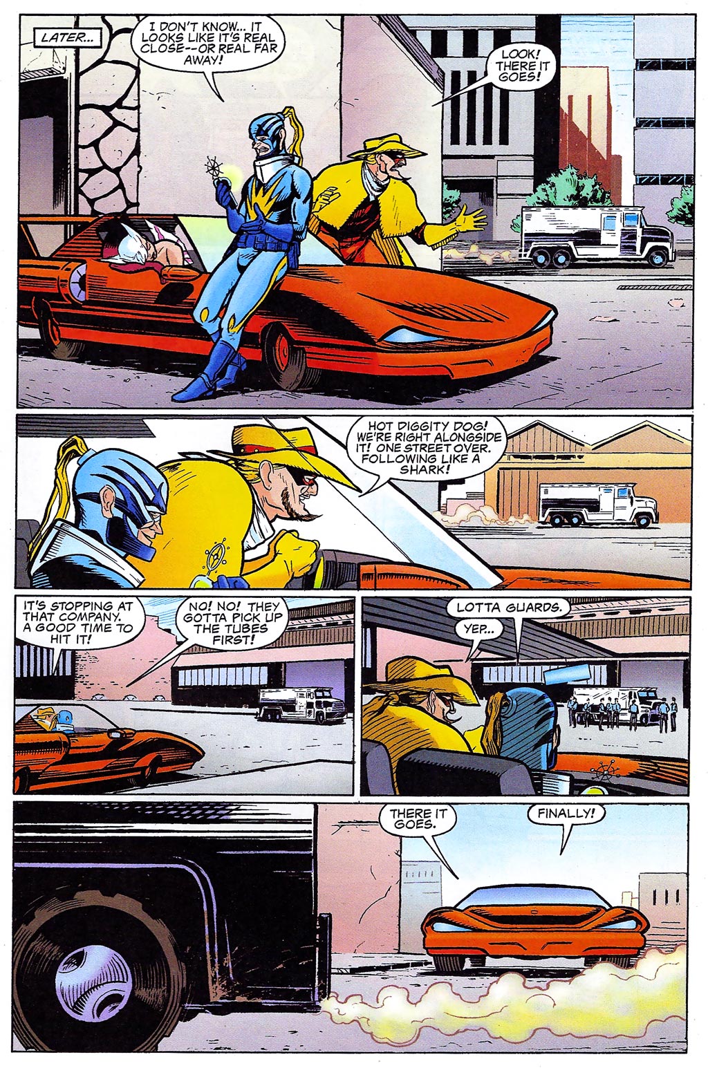 Read online Bob Burden's Original Mysterymen Comics comic -  Issue #4 - 9