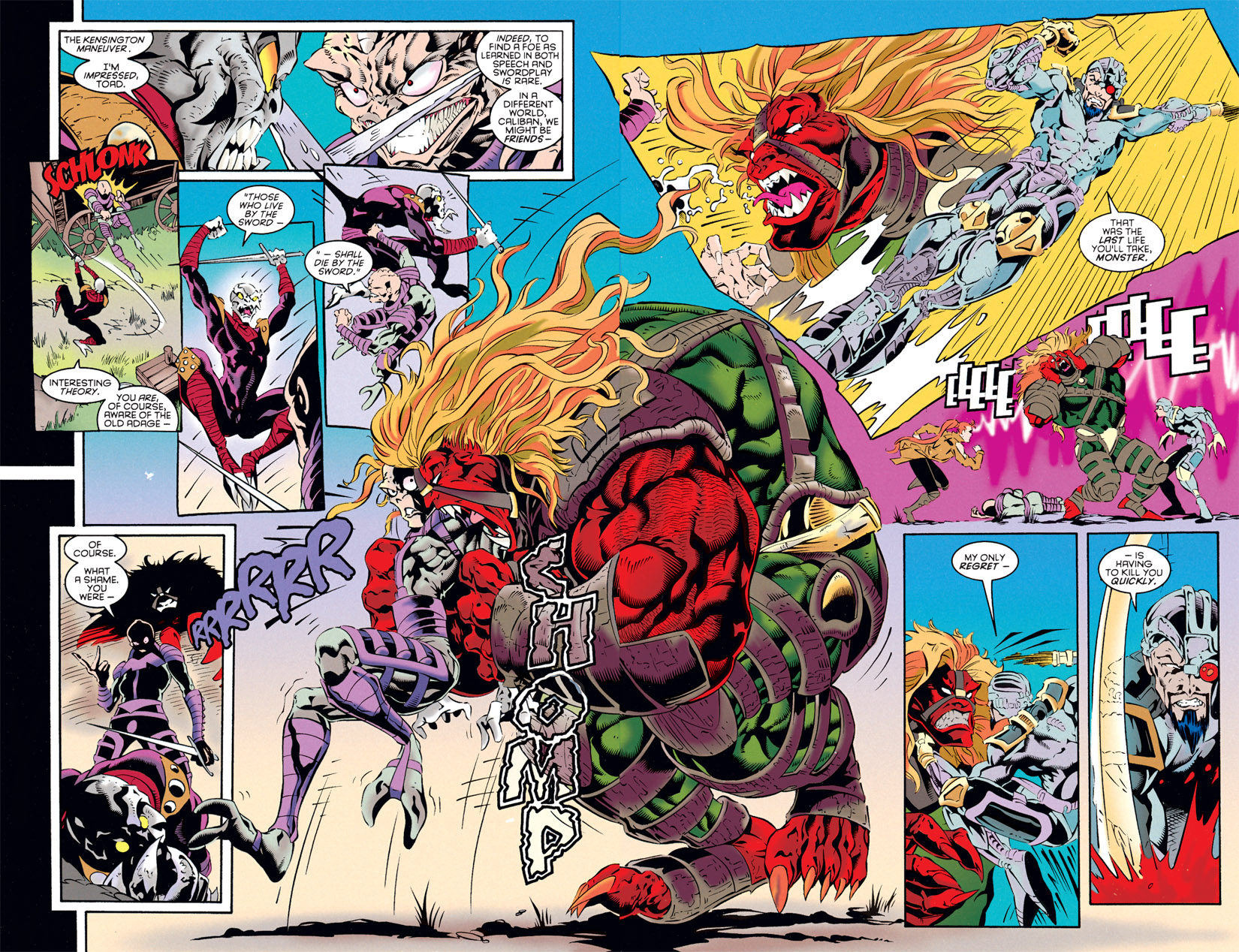 Read online X-Men: The Complete Age of Apocalypse Epic comic -  Issue # TPB 3 - 288