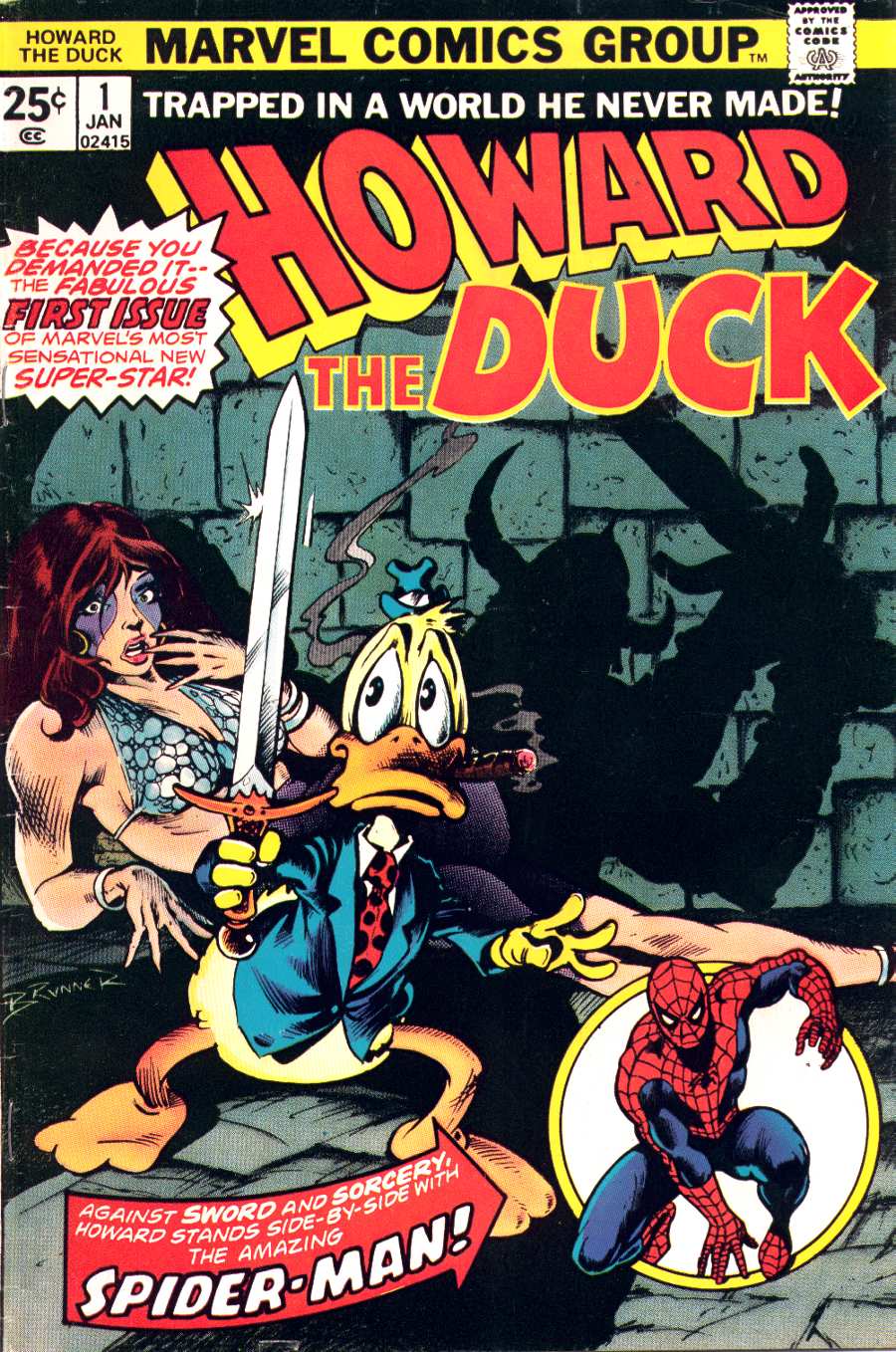Read online Howard the Duck (1976) comic -  Issue #1 - 1