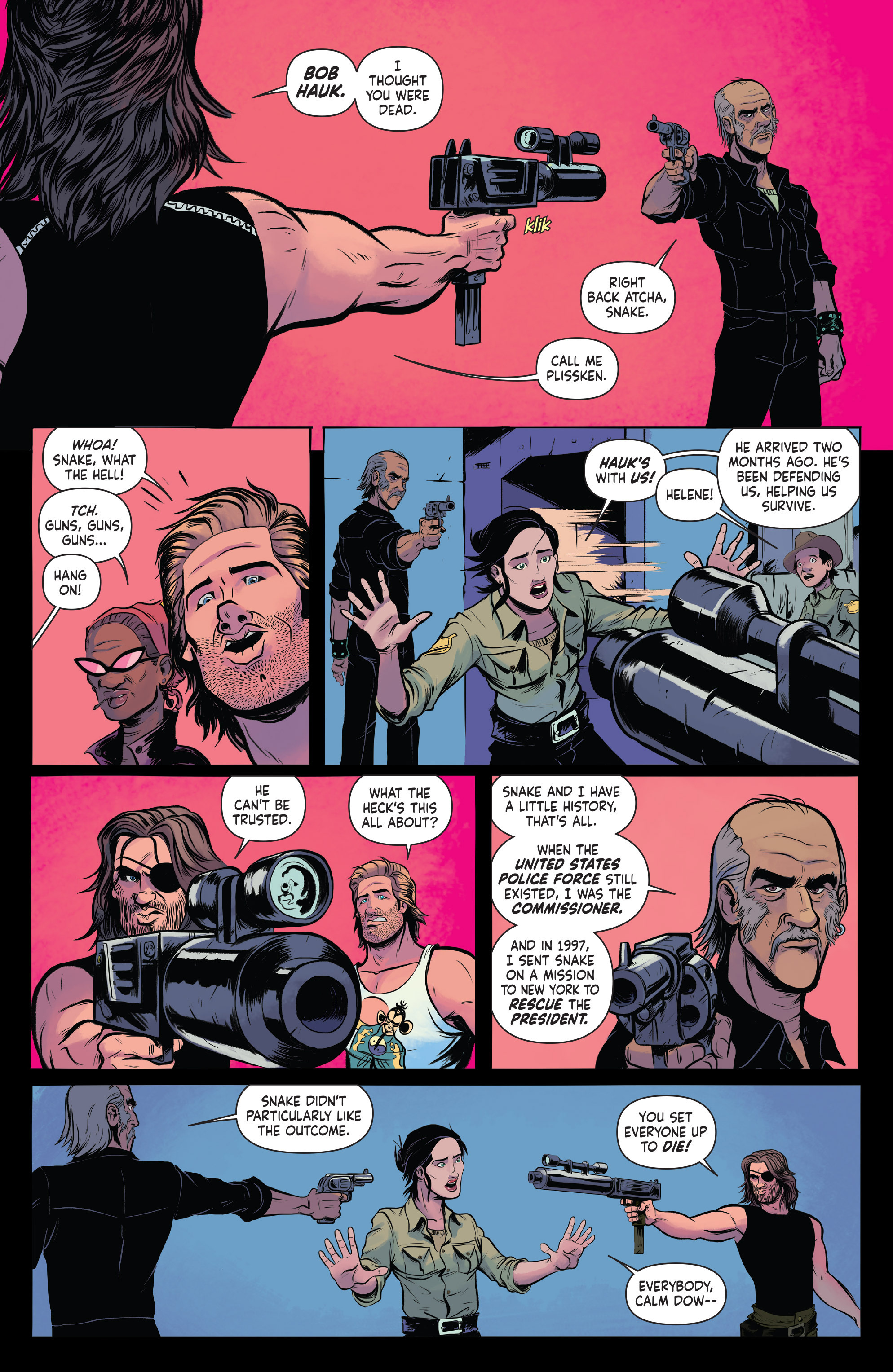 Read online Big Trouble in Little China/Escape From New York comic -  Issue #2 - 19