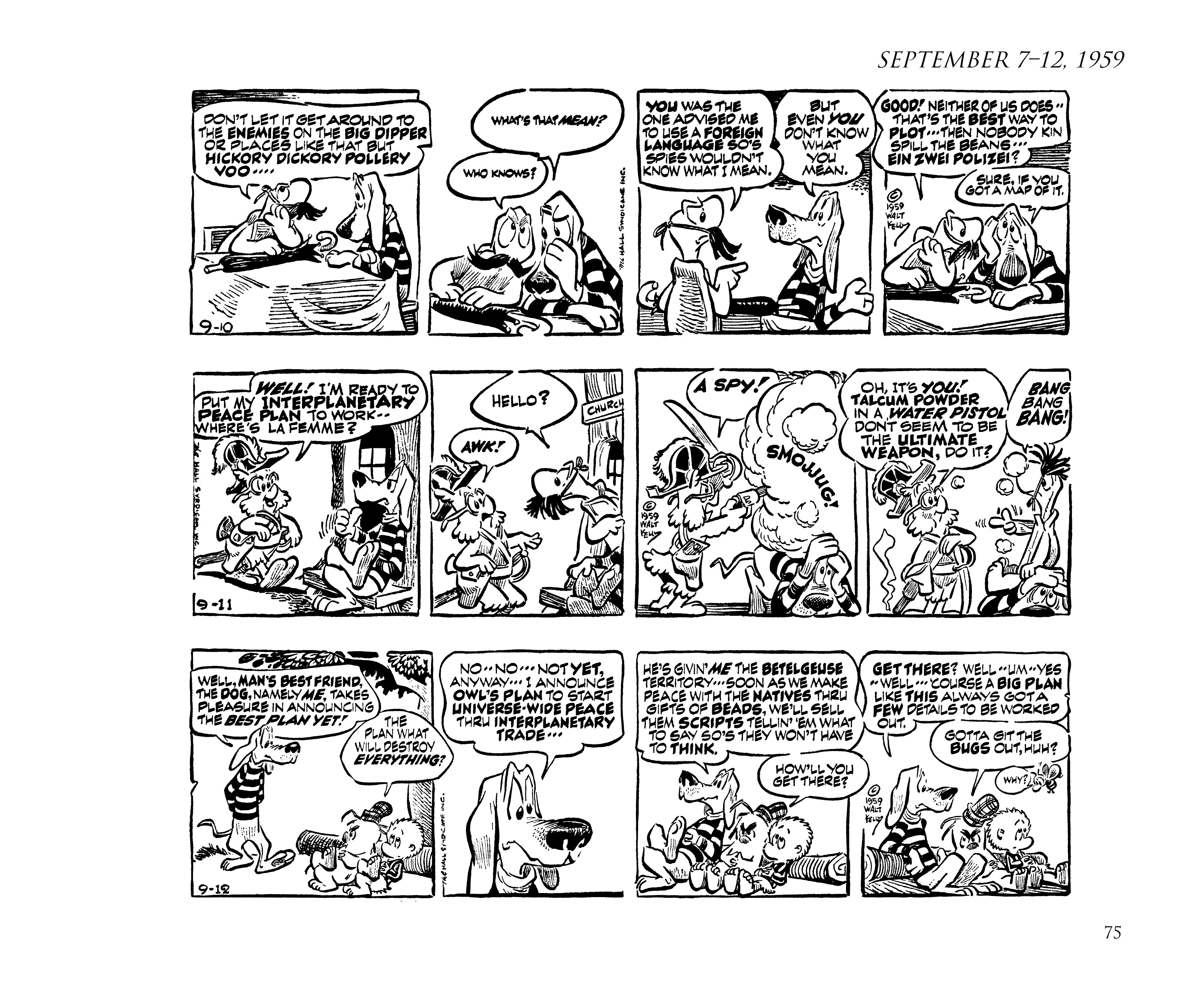 Read online Pogo by Walt Kelly: The Complete Syndicated Comic Strips comic -  Issue # TPB 6 (Part 1) - 85
