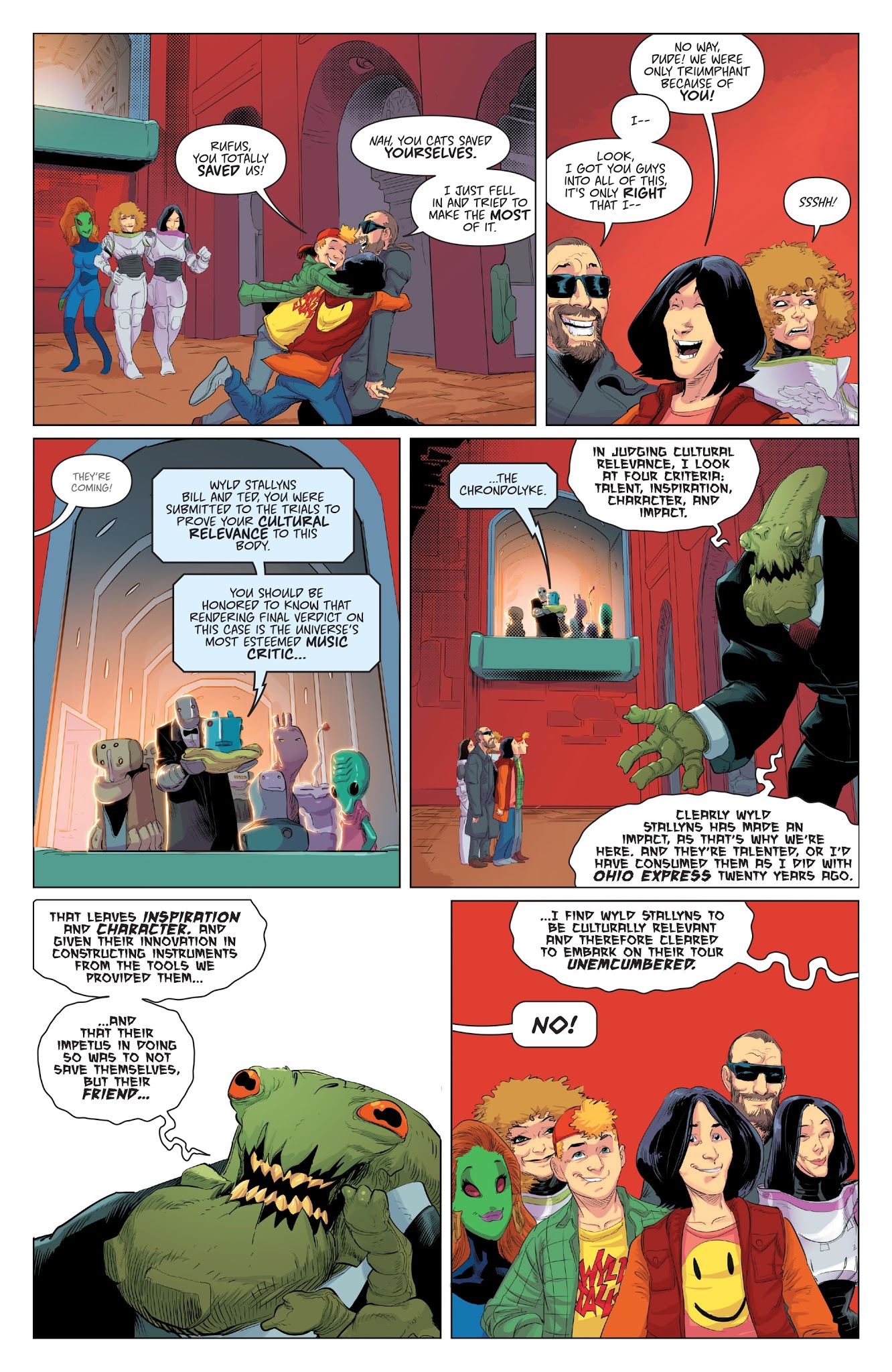 Read online Bill & Ted Save the Universe comic -  Issue #3 - 9