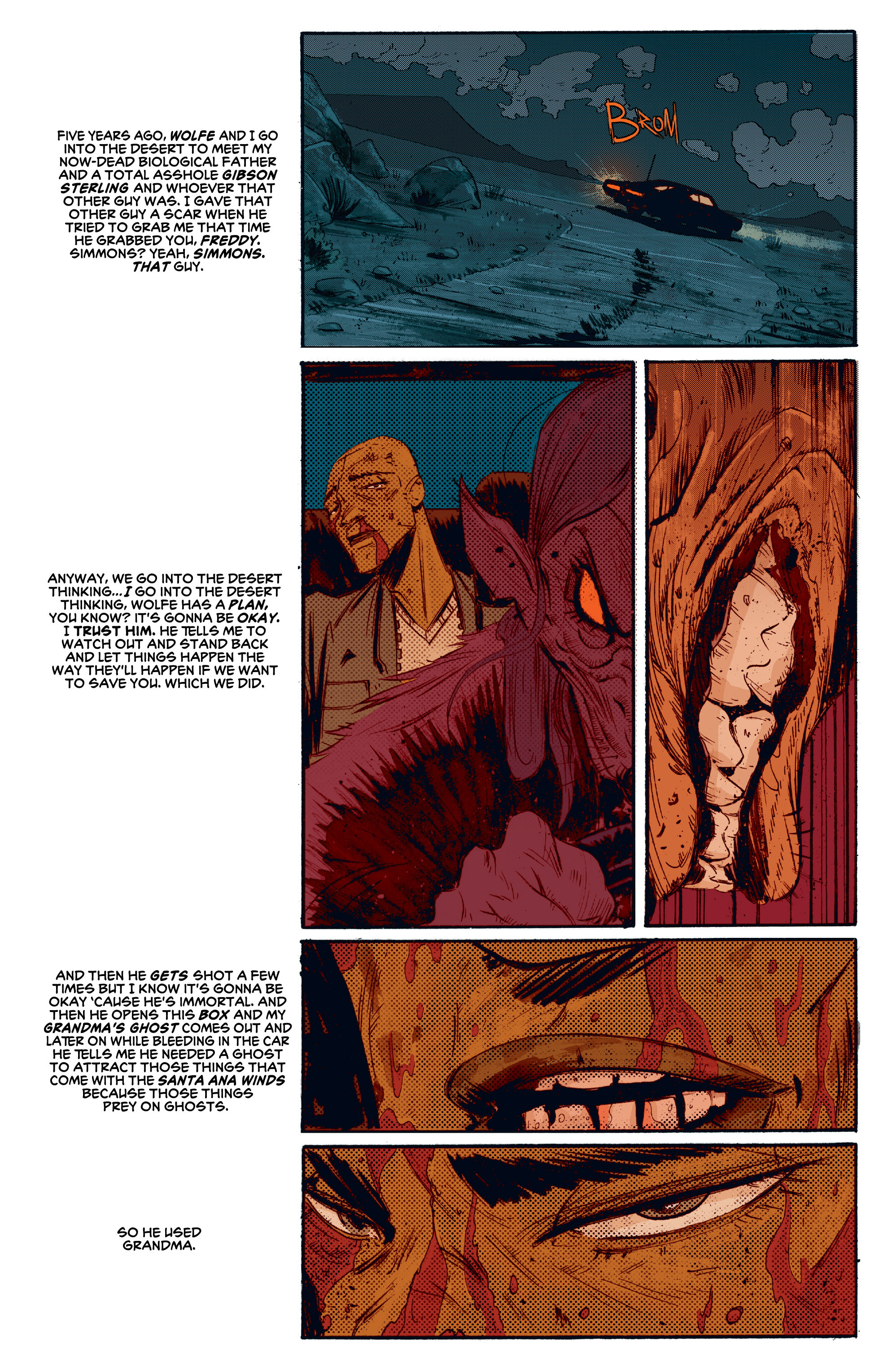 Read online Wolf (2015) comic -  Issue #6 - 4