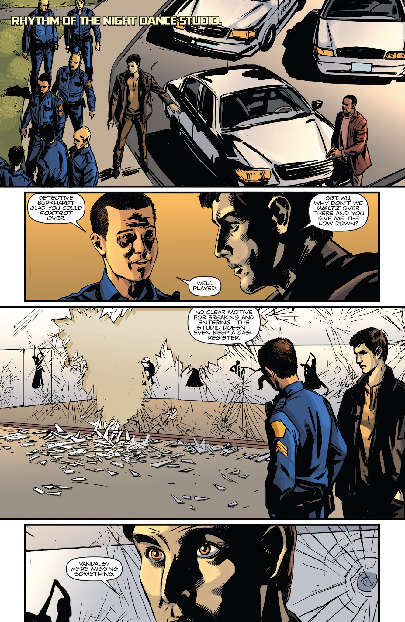 Read online Grimm: The Warlock comic -  Issue #4 - 6