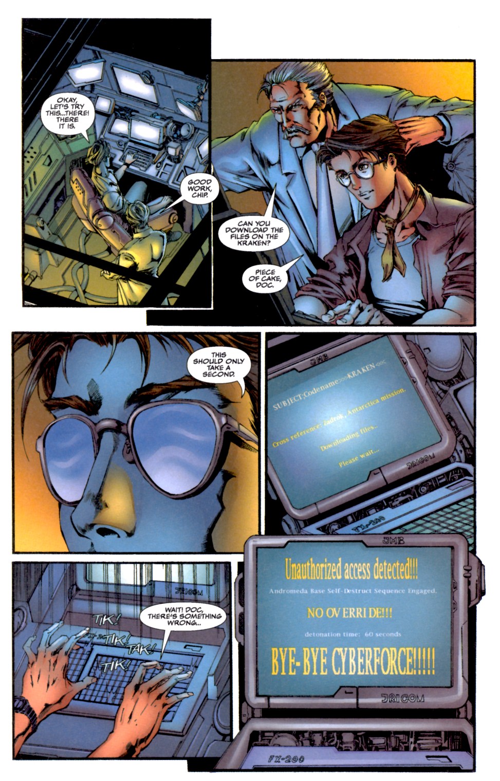 Read online Cyberforce (1993) comic -  Issue #23 - 16