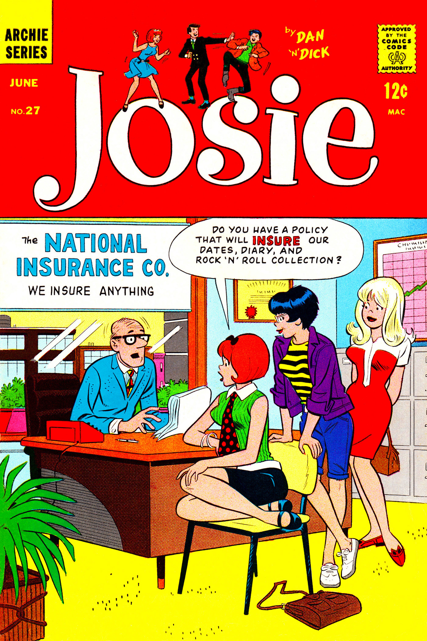Read online Josie comic -  Issue #27 - 1