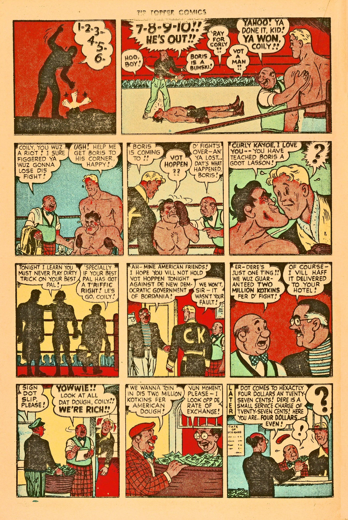Read online Tip Topper Comics comic -  Issue #1 - 20
