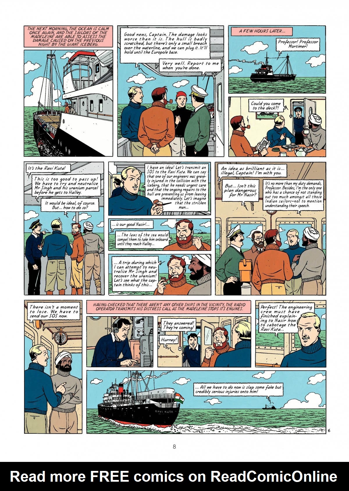 Read online The Adventures of Blake & Mortimer comic -  Issue #10 - 10