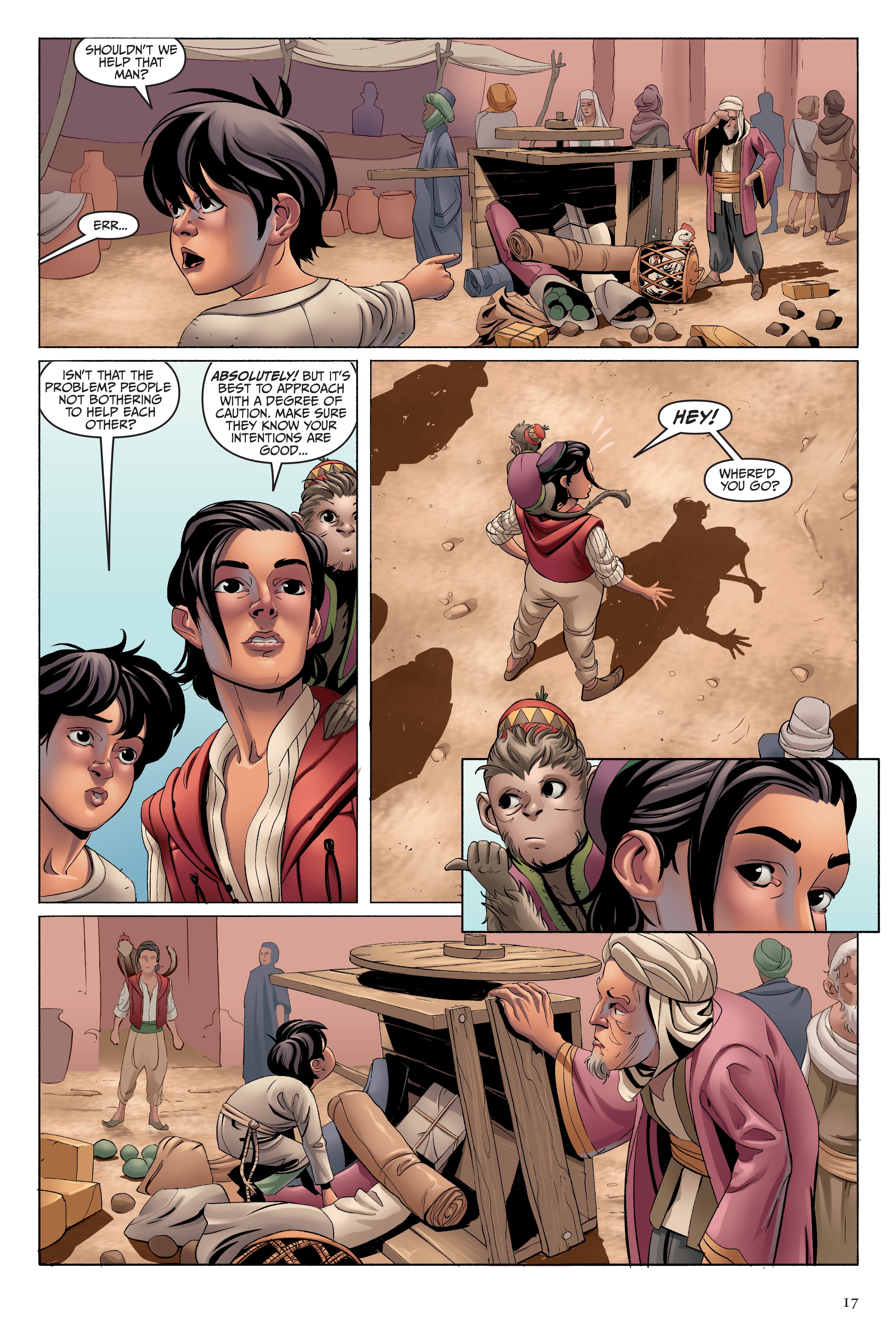 Read online Disney Aladdin: Four Tales of Agrabah comic -  Issue # TPB - 17
